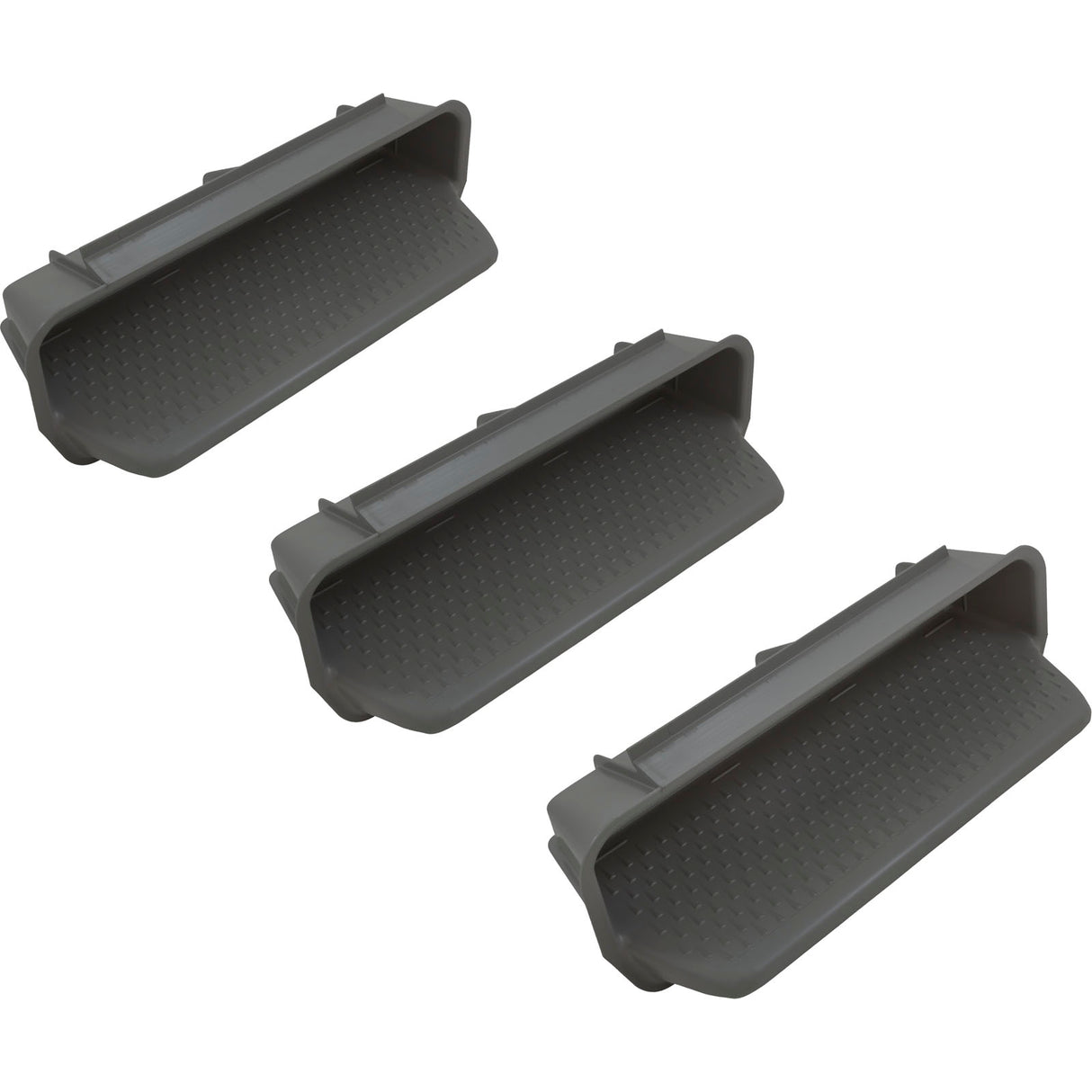 Pool Wall Step (Set Of 3) Dark Gray : 25578-007-000 - Custom Molded Products - 849640015629 - PartsForSpas.com