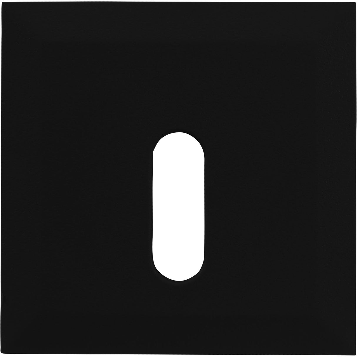 Deck Jet (J-Style) Square Cover Black : 25597-000-124