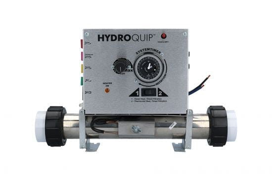 Control System, Air, HydroQuip CS7000, Conv. 1.0/4.0kW, Pump1, Blower or P2 w/ Time Clock : CS7000T-U