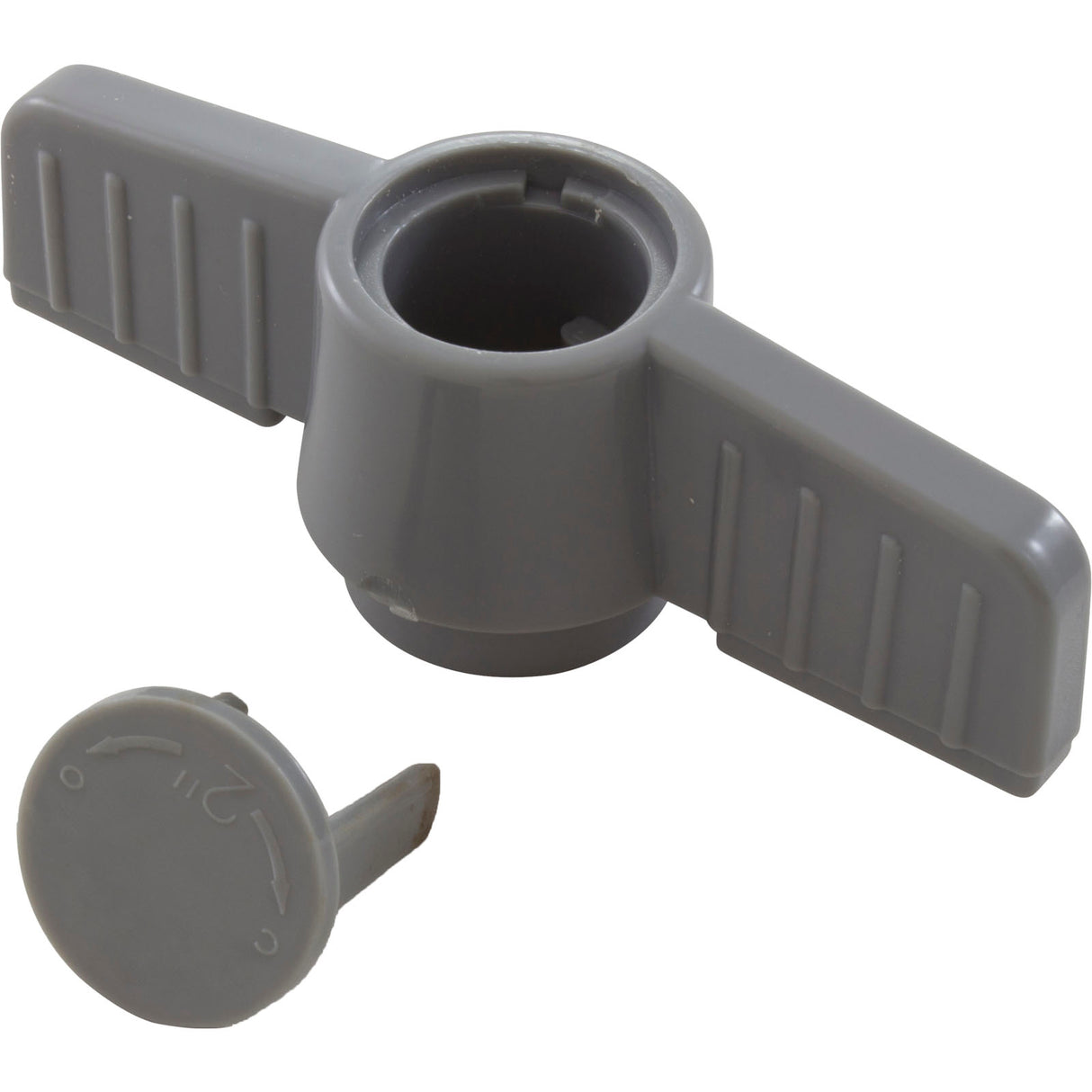 2In Ball Valve Handle : 25800-201-130 - Custom Molded Products - 25800-201-130 - PartsForSpas.com