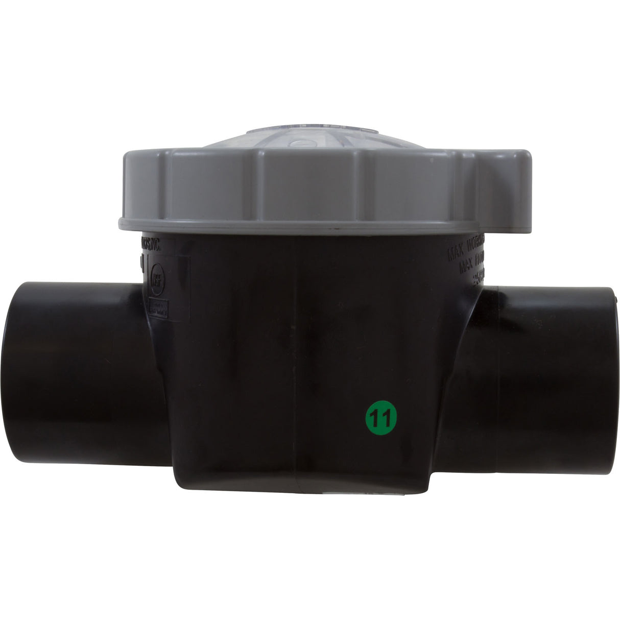 Serviceable Check Valve (Straight) 1.5Sl : 25830-150-000 - Custom Molded Products - 25830-150-000 - PartsForSpas.com