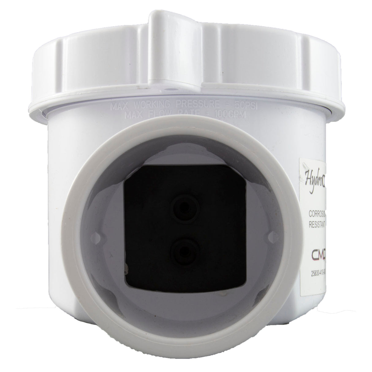 Corrosion Resistant Serviceable Check Valve, 2In, White : 25830-410-000 - Custom Molded Products - 849640031933 - PartsForSpas.com