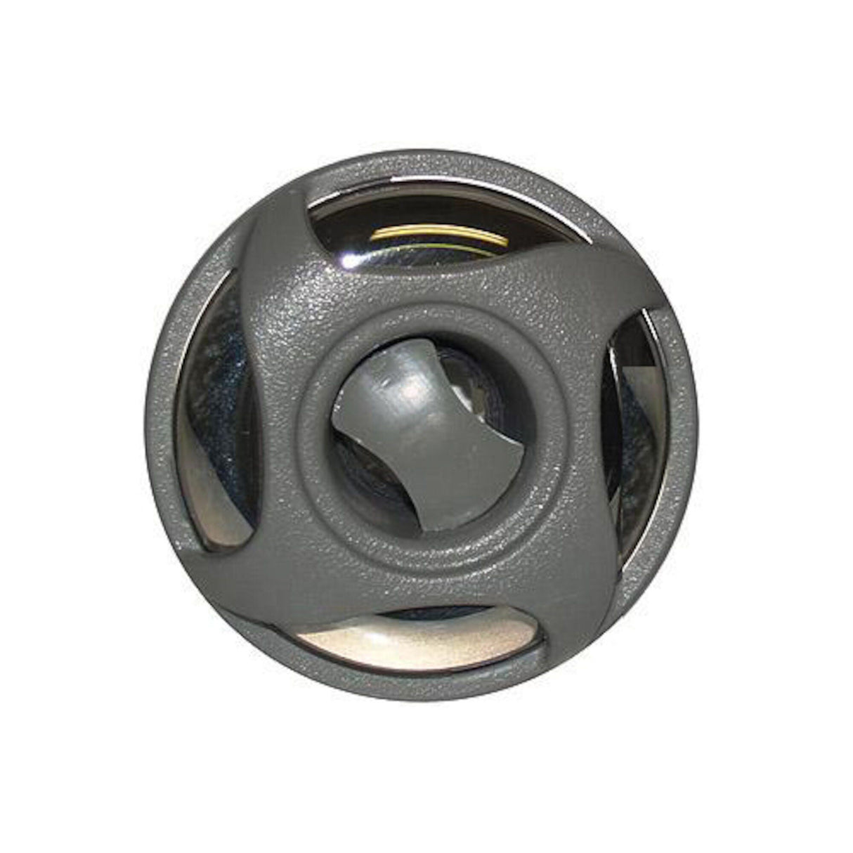 Jet Internal, Waterway Cluster Storm, Dual Rotating, 2" Face, Swirl, Gray/Stainless : 212-1787S