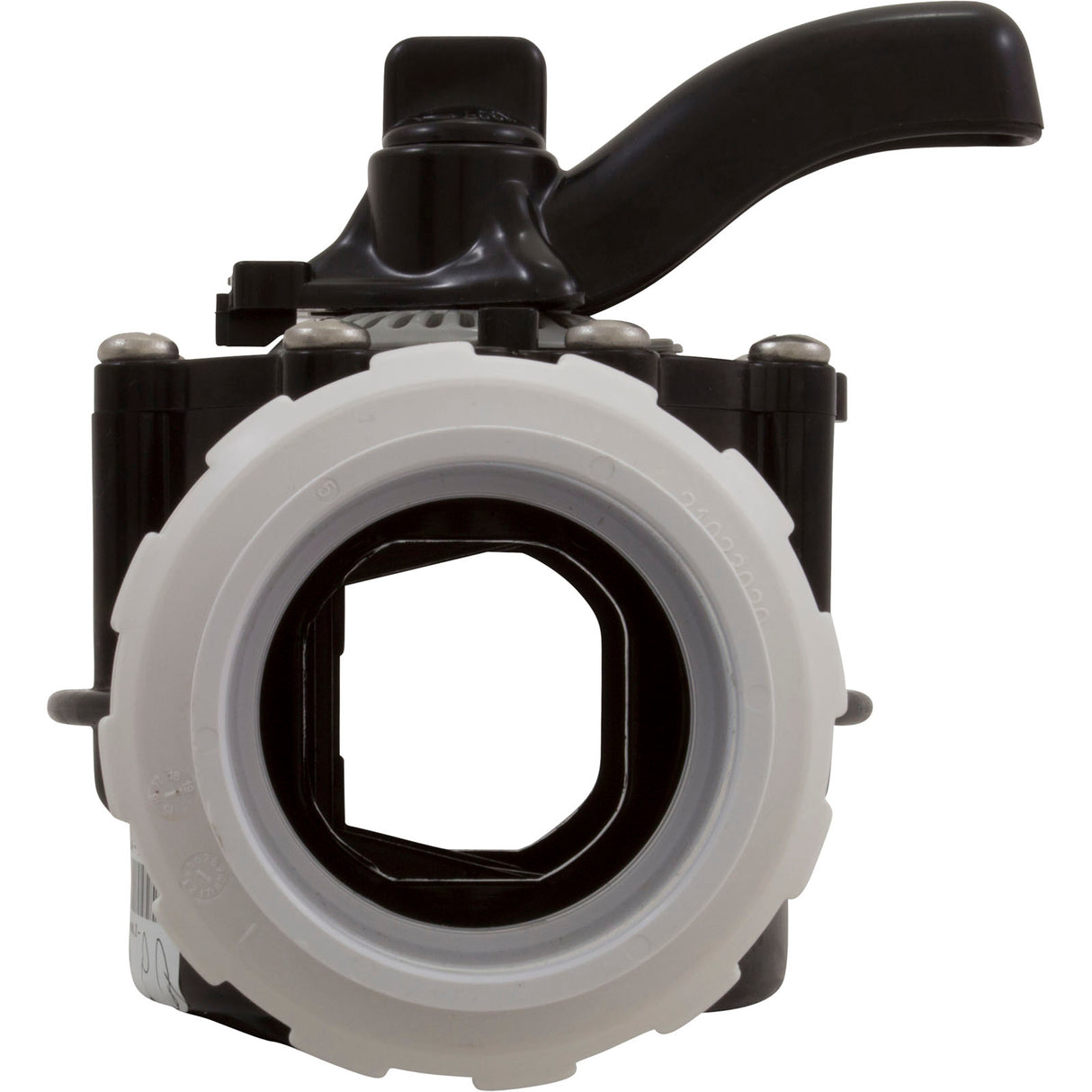 Diverter Valve, 2In Unions, 2-Way, Black : 25922-204-000 - Custom Molded Products - 25922-204-000 - PartsForSpas.com
