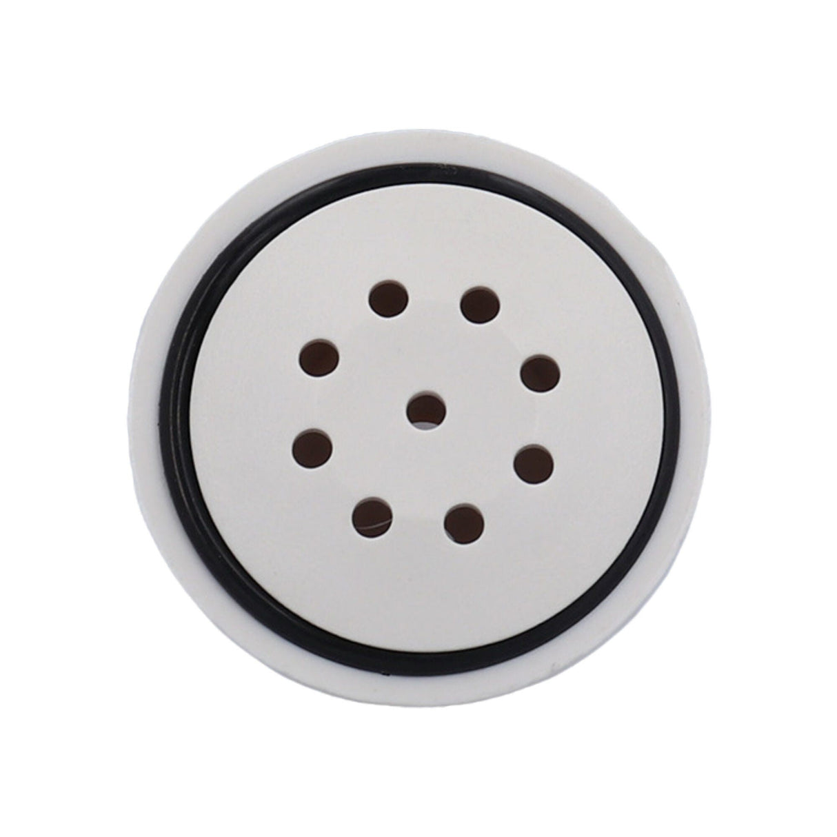 Air Injector, Waterway Top-Flo Straight, 3/8" Barb, White : 670-2290