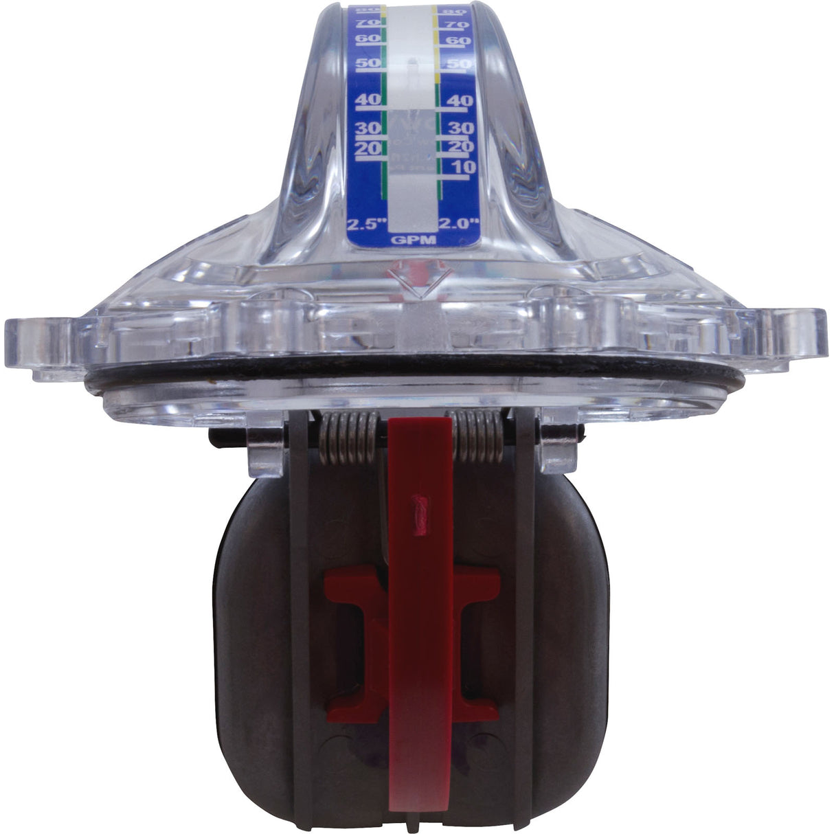 Flow Meter/Chk Vlv, FlowVis, Jandy/Praher Retro, 2”s/2-1/2”spg : FVJ-R - H2Flow - 8.50052E+11 - PartsForSpas.com