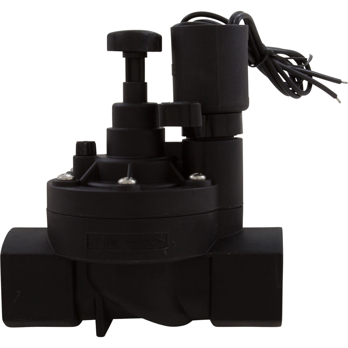 Gate Valve, Zodiac Polaris, 1", 24v Solenoid, w/Flow Control : SOL100 - Zodiac - 052337052351 - PartsForSpas.com