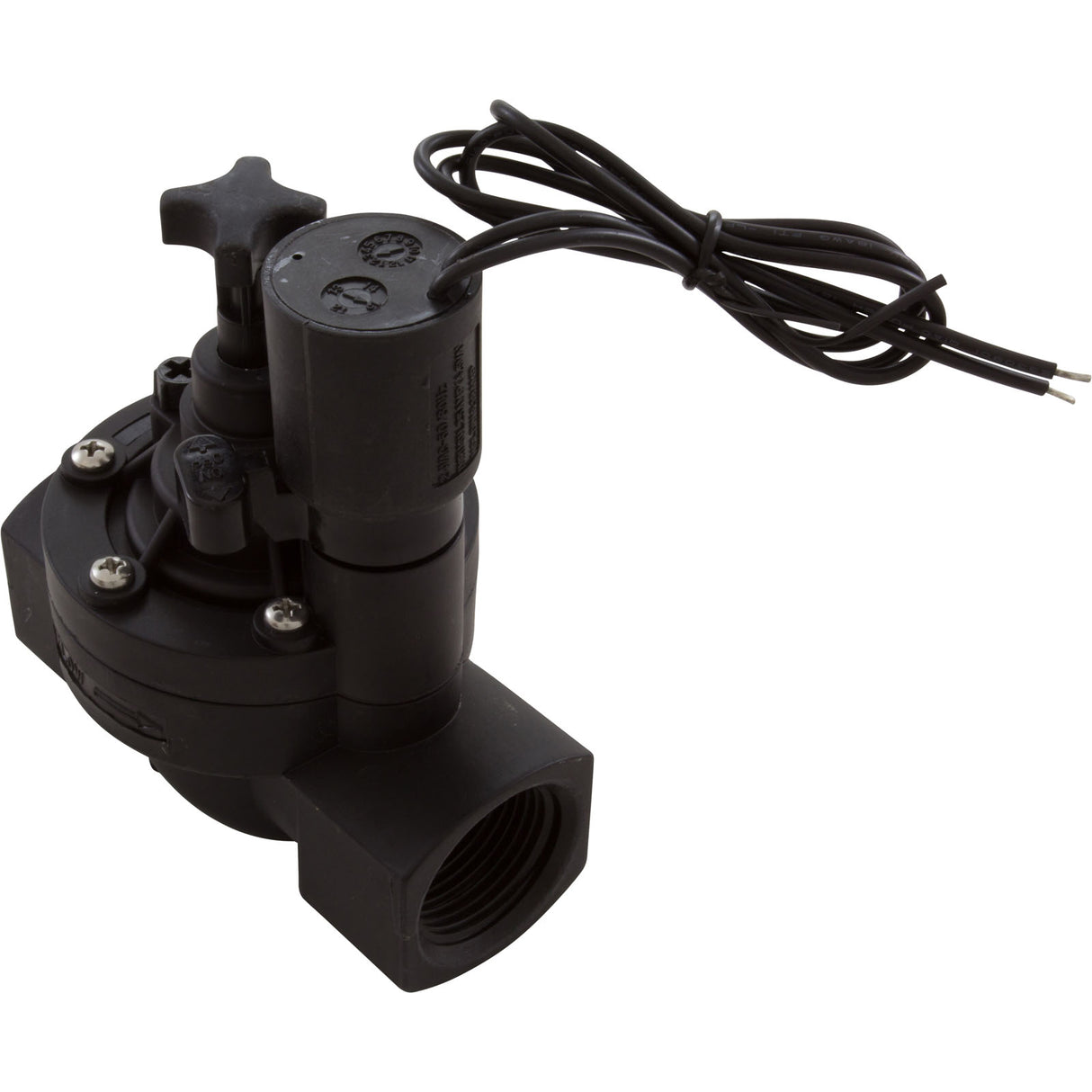 Gate Valve, Zodiac Polaris, 1", 24v Solenoid, w/Flow Control : SOL100 - Zodiac - 052337052351 - PartsForSpas.com