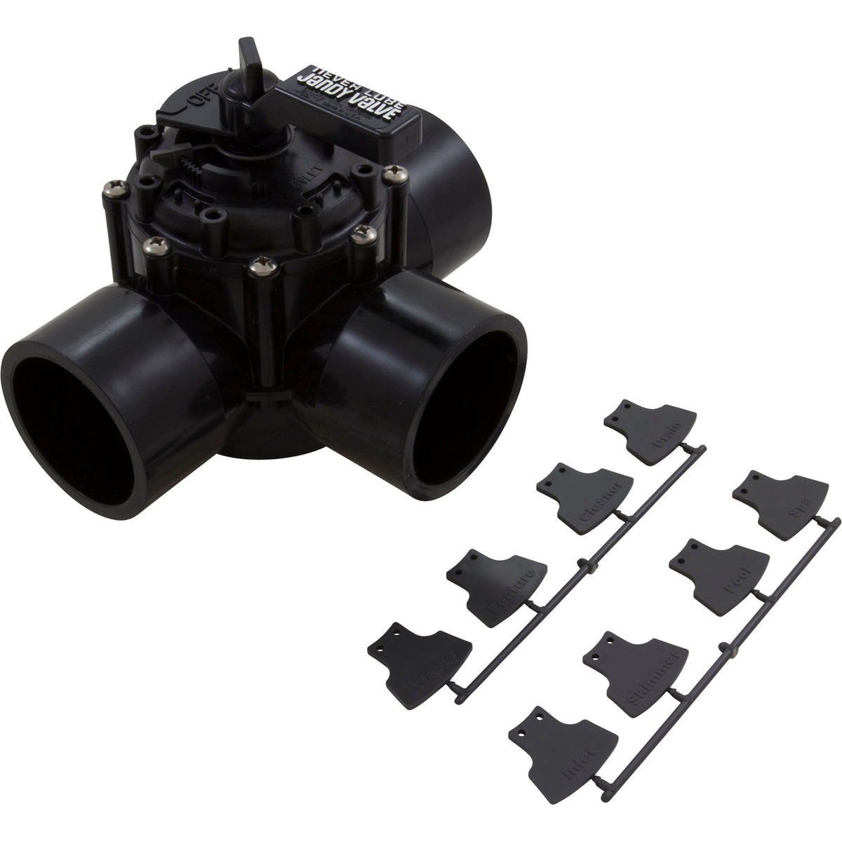 Diverter Valve, Jandy Neverlube, 3 Port, 2-1/2"s x 3"spg : 4719