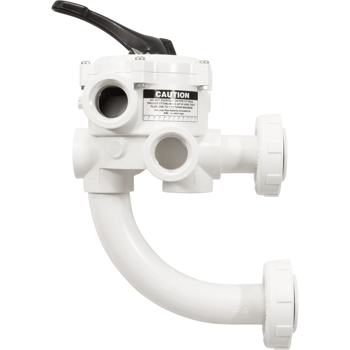 Multiport Valve, Pent DE, Side Mount, 1-1/2", w/Plumb, 6 Pos : 261177 - Pentair - 788379674458 - PartsForSpas.com