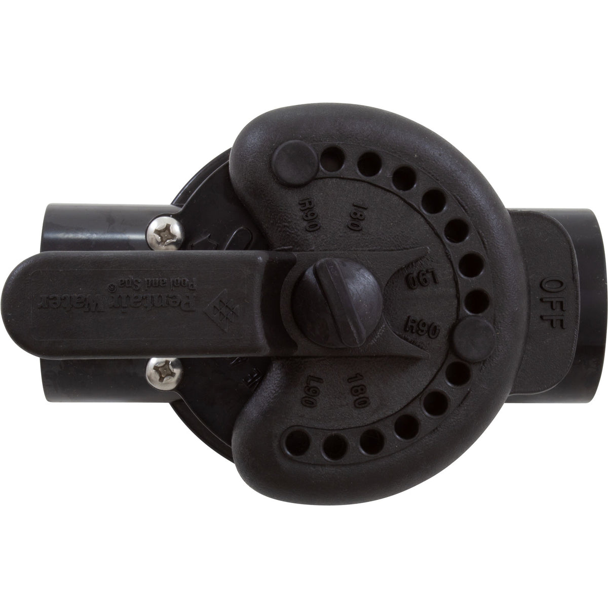 Diverter Valve, Pentair, 1-1/2"s/2"spg, 2-Way, CPVC : 263036