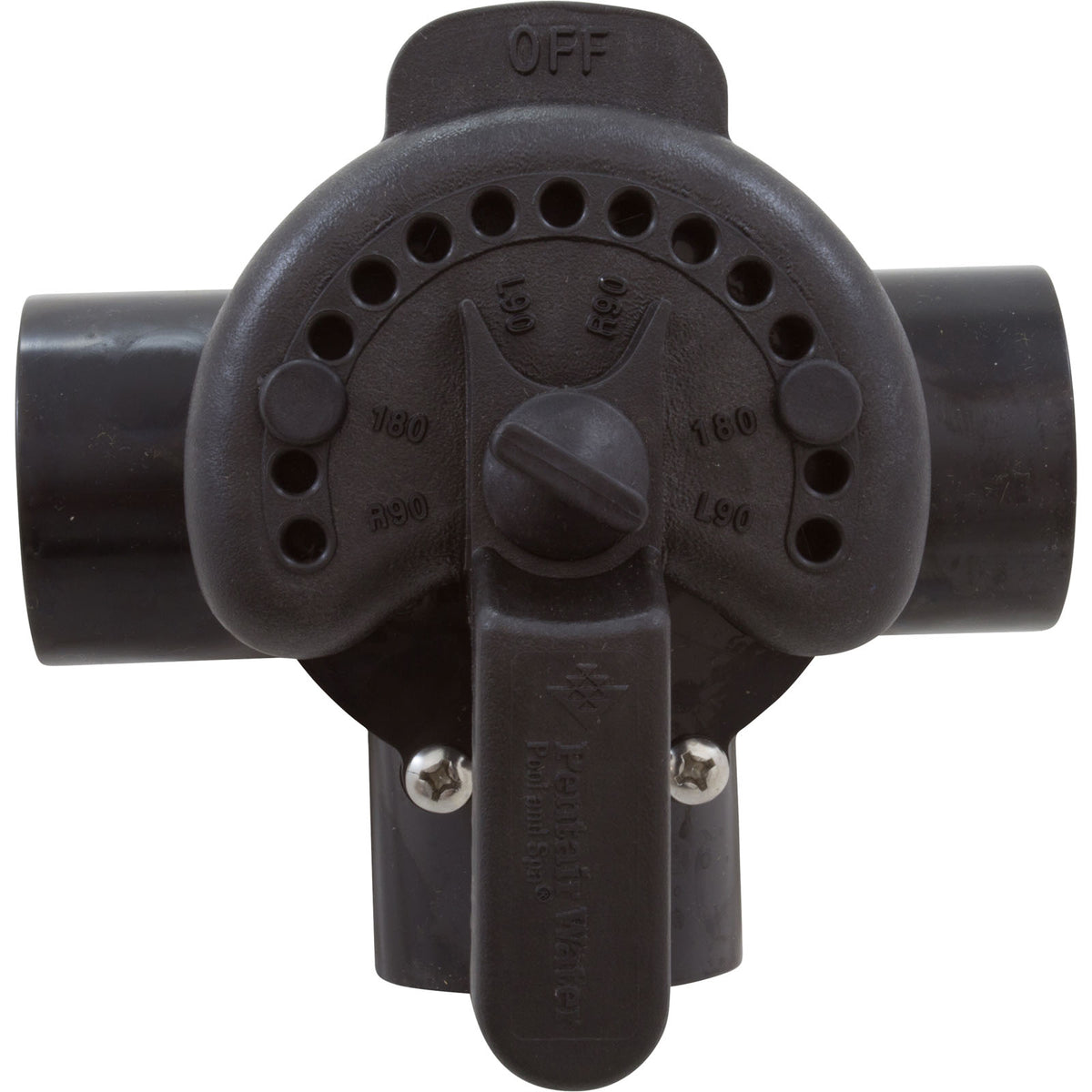 Diverter Valve, Pentair, 1-1/2"s/2"spg, 3-Way, CPVC : 263035