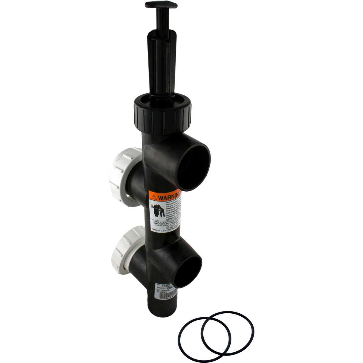 Push Pull Valve, Pentair Sta-Rite, 2" Slip, ABS, New Version : 263053 - StaRite/Pentair - 788379780616 - PartsForSpas.com