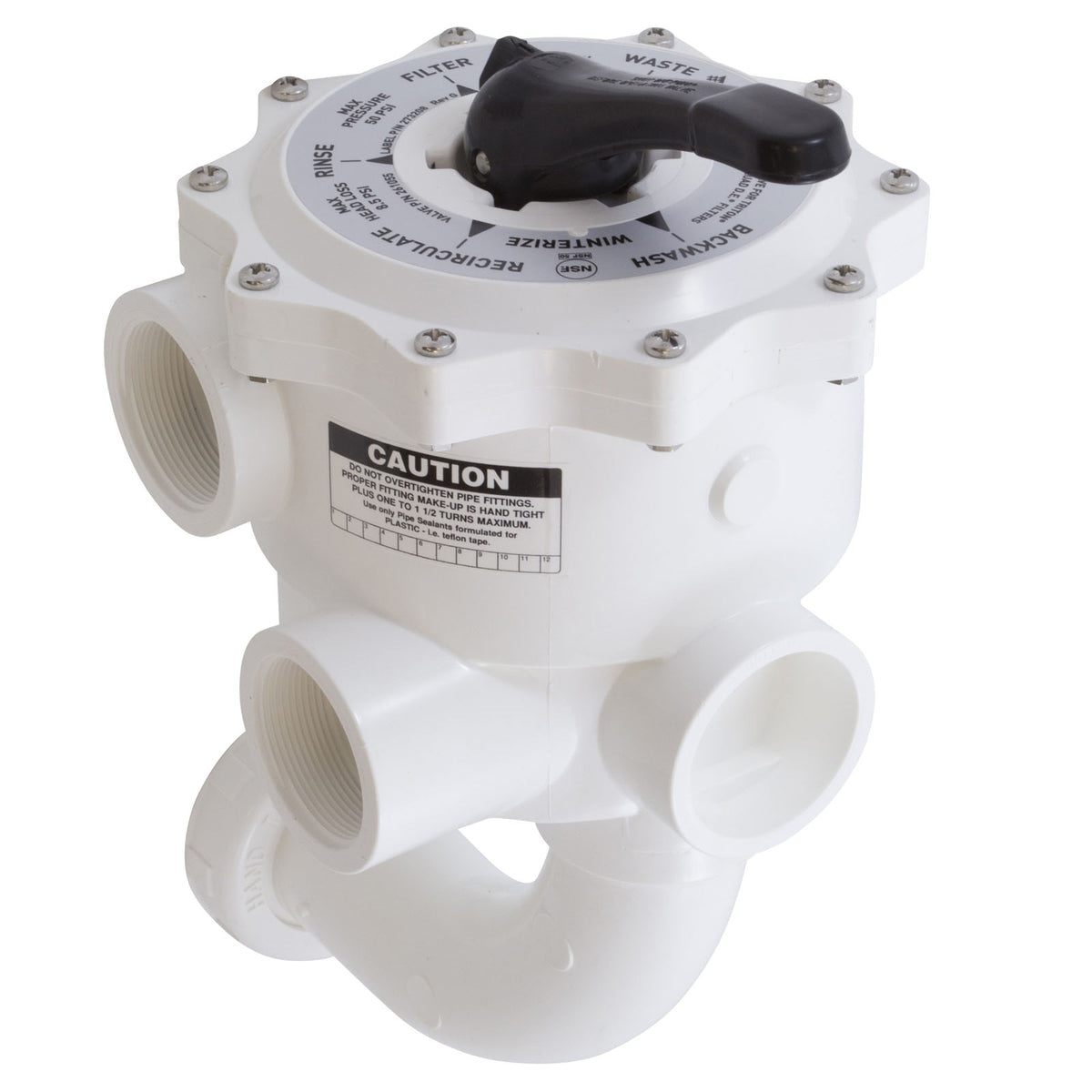 Multiport Valve, American Products/Pentair, 2" Thd, 6 Pos : 261055