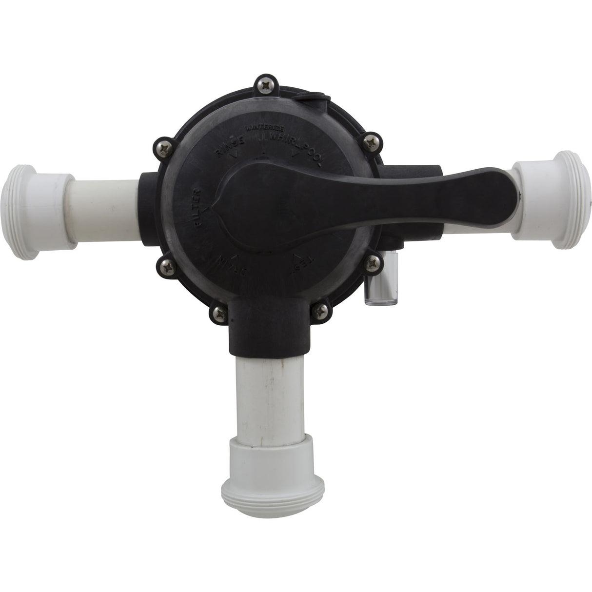 Multiport Valve, Carvin 15VK-24, 1-1/2", 6 Pos, w/ Unions : 39258405R - Carvin - 39258405R - PartsForSpas.com