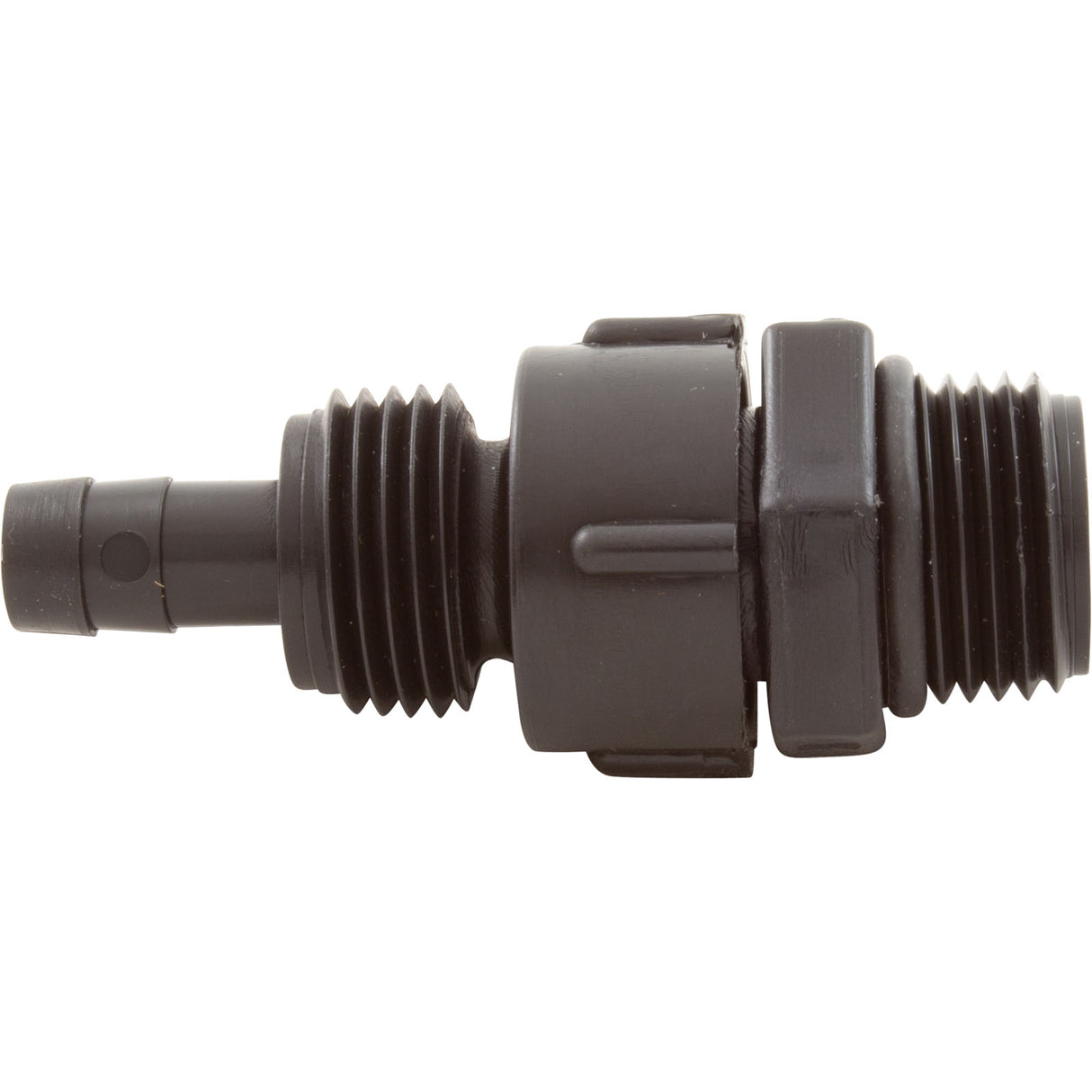 Check Valve, Mazzei C83, 1/2"mpt x 3/8"b, PVDF : C83-PVDF - Mazzei - C83-PVDF - PartsForSpas.com