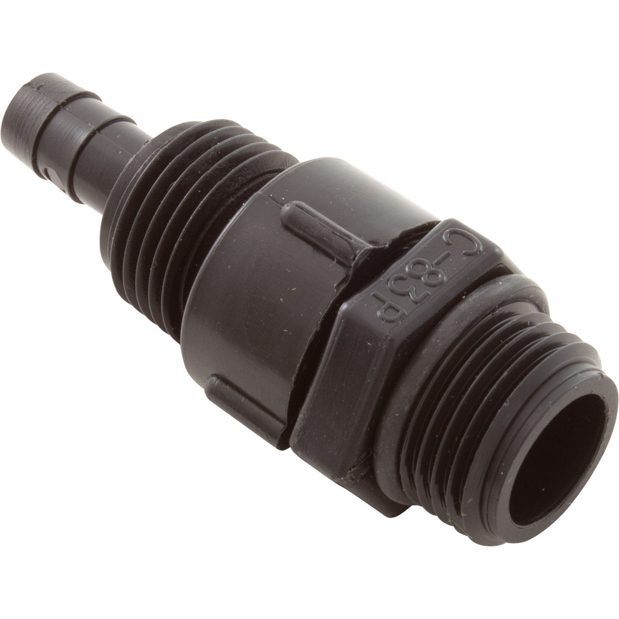 Check Valve, Mazzei C83, 1/2"mpt x 3/8"b, PVDF : C83-PVDF - Mazzei - C83-PVDF - PartsForSpas.com