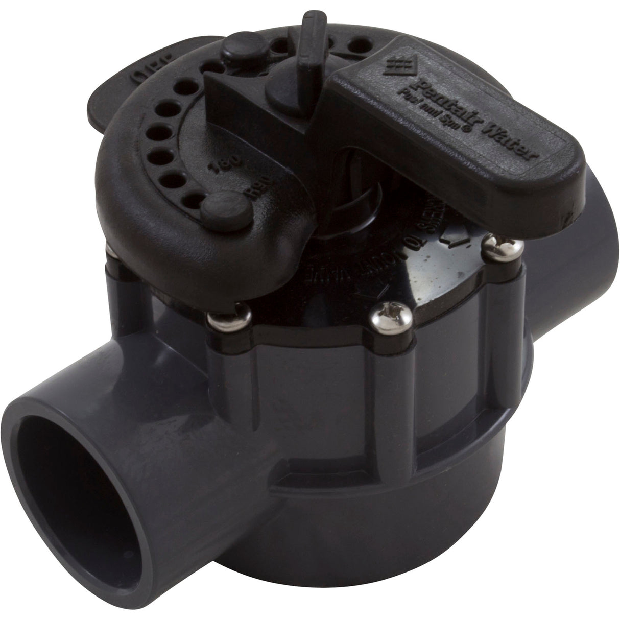 Diverter Valve, Pentair, 2" Spigot x 1-1/2" Slip, 2 Way : 263038 - PacFab/Pentair - 788379644352 - PartsForSpas.com