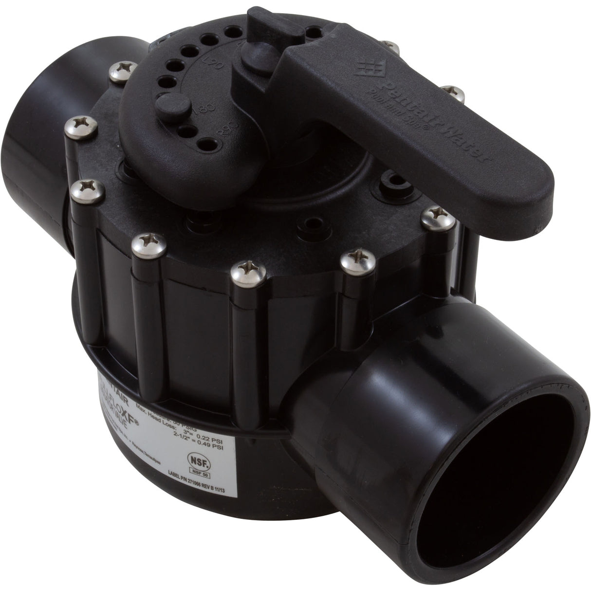 Diverter Valve, Pentair, 2-1/2" Slip x 3" Spigot, 2 Way, CPVC : 263059 - Pentair - 788379852245 - PartsForSpas.com