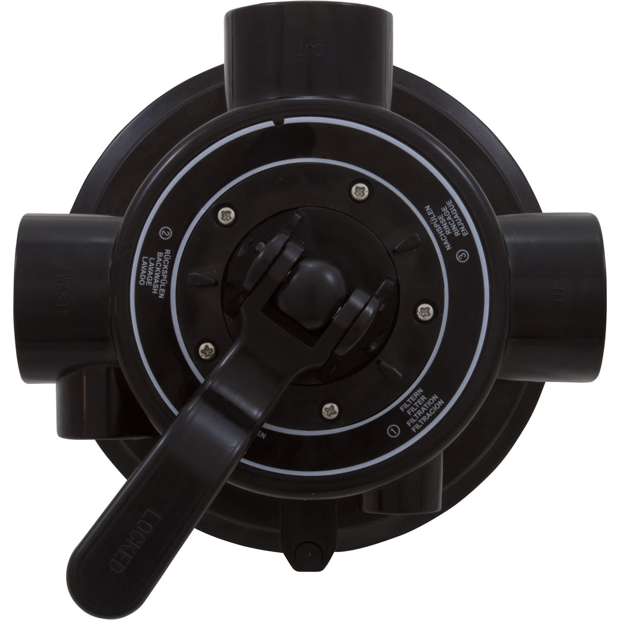 MPV, Hayward VL Series, 1-1/2"fpt, 4 Position, Top Mount : VLX4003A - Hayward Pool Products - 0610377139410 - PartsForSpas.com