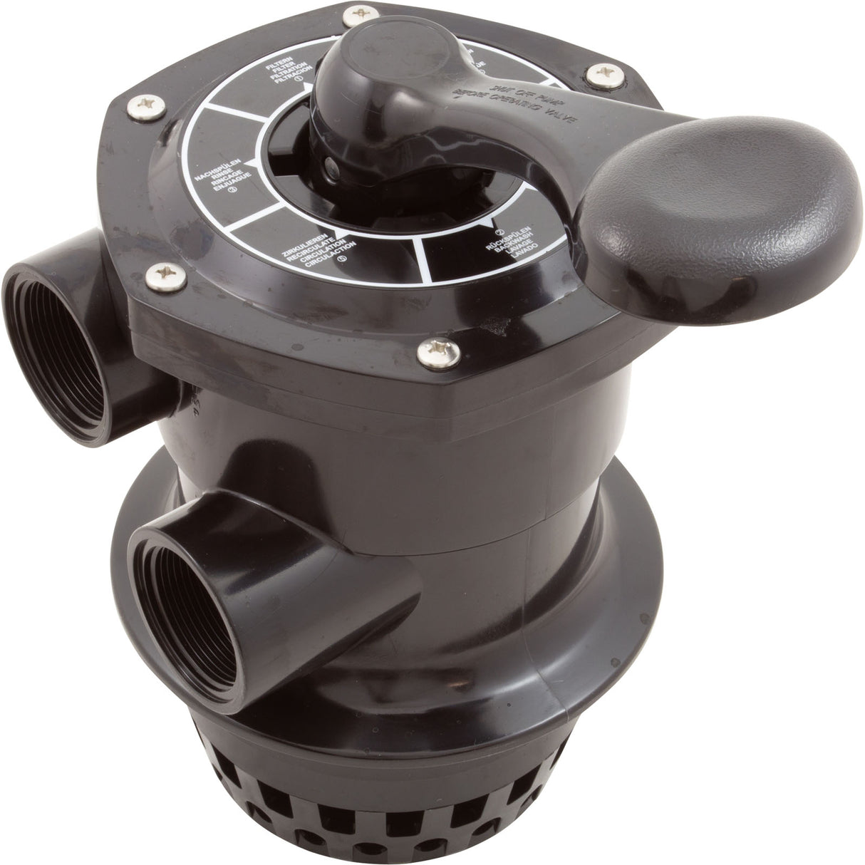 Multiport Valve, Raypak Protege, 6-Way, 1-1/2" : 018214F - Raypak - 840891043096 - PartsForSpas.com