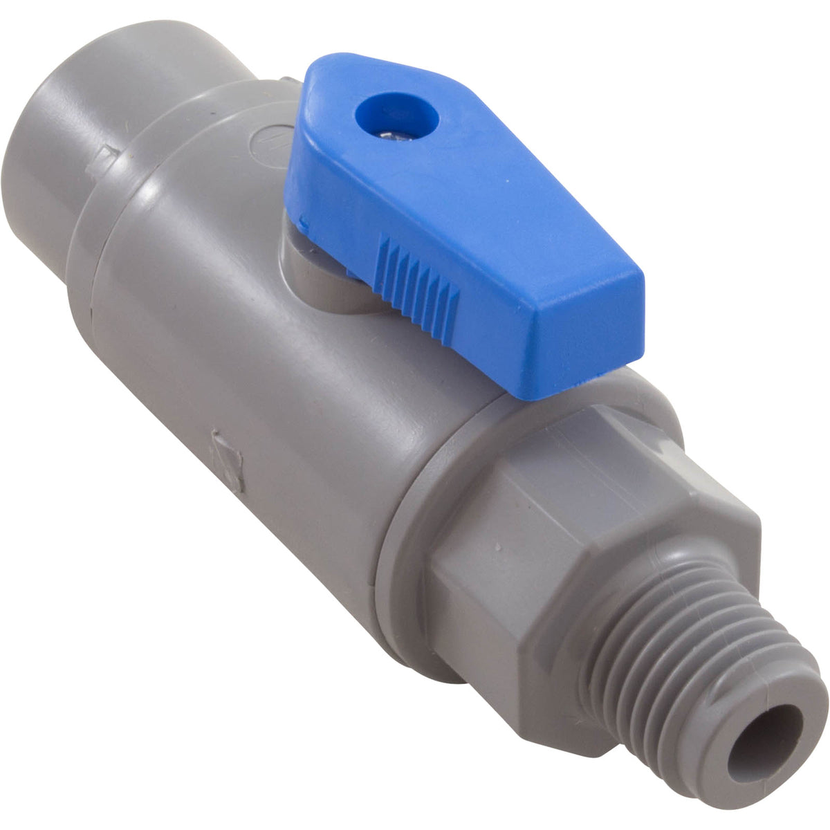 Ball Valve, Rola-Chem, Quick Connect, 3/8" Tubing x 1/4"mpt : 7125190