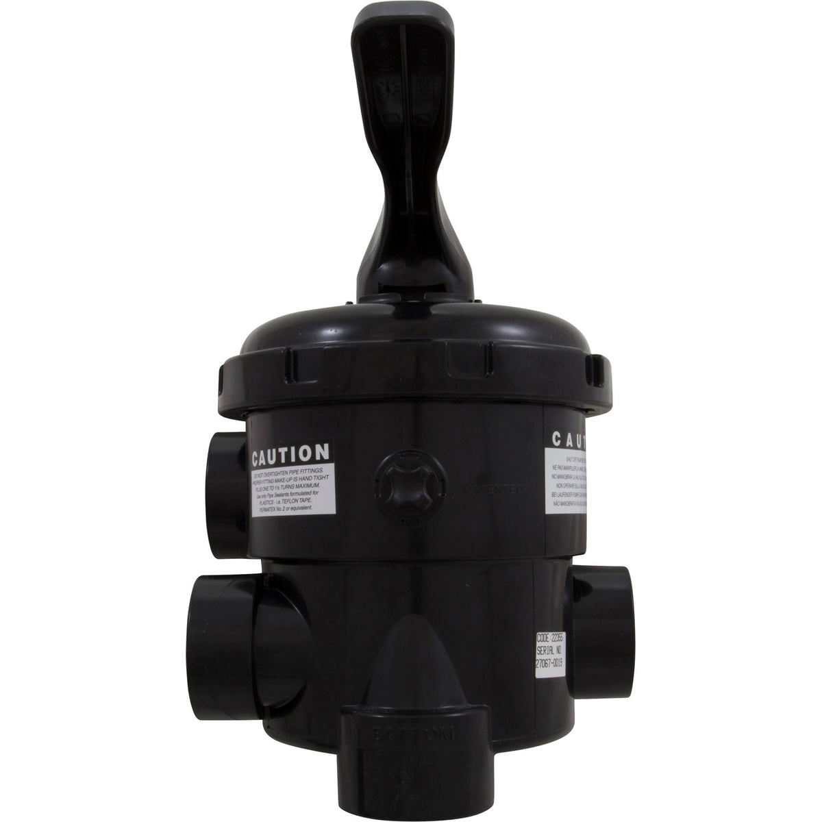 MPV, Astral Sand Filter, 1-1/2", Side Mount, 6 Position : 22355