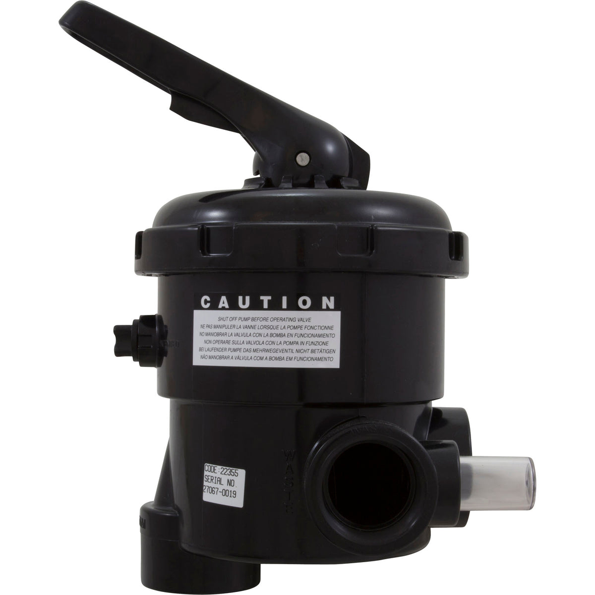 MPV, Astral Sand Filter, 1-1/2", Side Mount, 6 Position : 22355 - Astral Products, Inc. - 8.42038E+11 - PartsForSpas.com