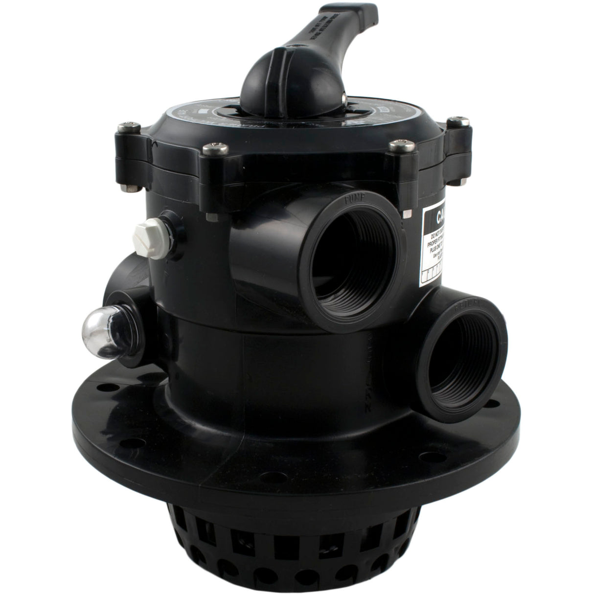 Multiport Valve, Praher TM-12-E, 1-1/2" Female Pipe Thread : TM-12-E - Praher Canada Ltd - TM-12-E - PartsForSpas.com