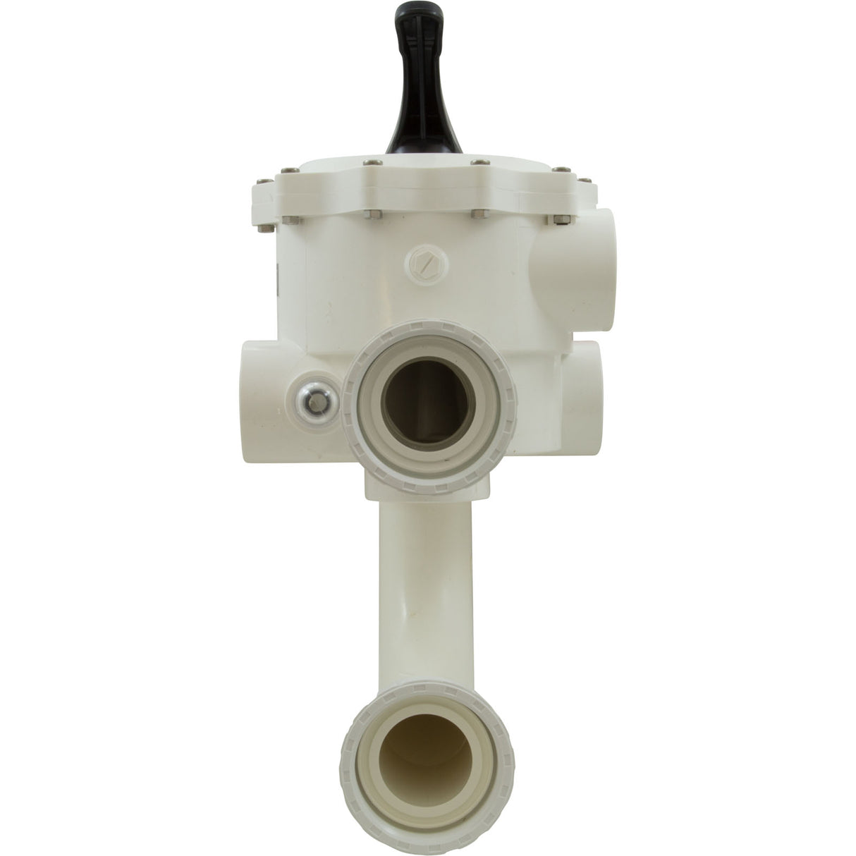 Multiport Valve, Praher SM2-SR3U, 2", w/StaRite Plumbing, Wht : SM2-SR3U - Praher Canada Ltd - SM2-SR3U - PartsForSpas.com