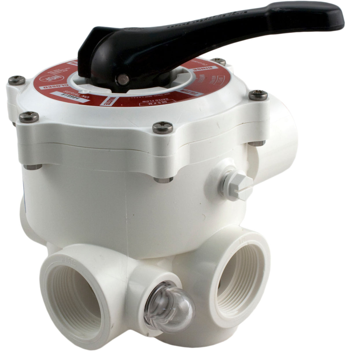 Multiport Valve, Praher SM-10-AO, 1-1/2" Female Pipe Thread : SM-10-AO - Praher Canada Ltd - SM-10-AO - PartsForSpas.com