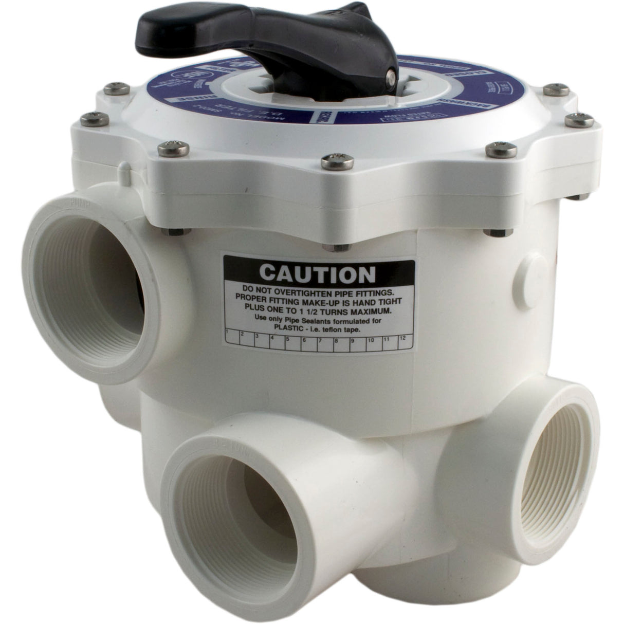 Multiport Valve, Praher SM-20-2, 2" FPT, D.E. : SM-20-2 - Praher Canada Ltd - SM-20-2 - PartsForSpas.com
