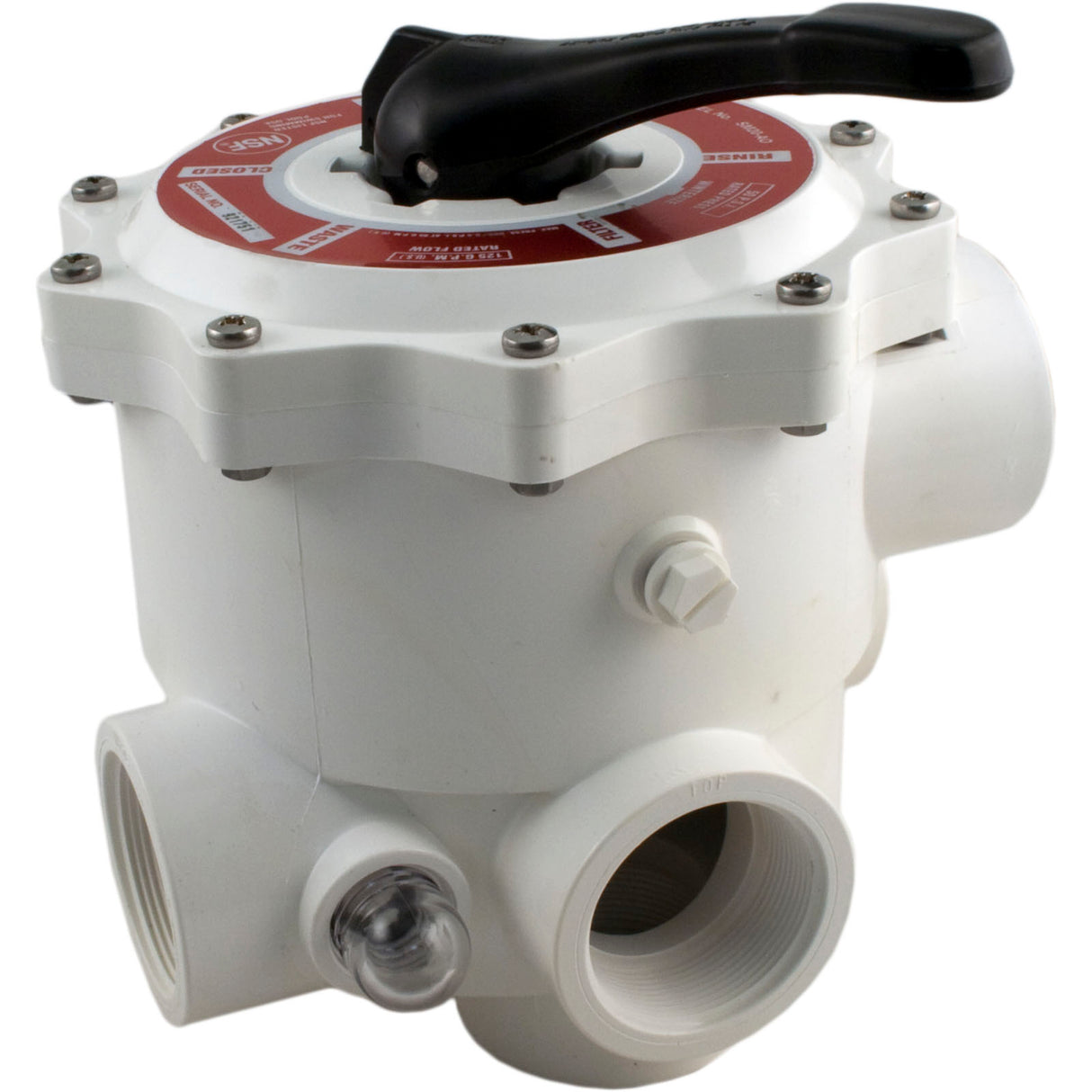 Multiport Valve, Praher SM-20-A0, 2" Female Pipe Thread : SM-20-AO - Praher Canada Ltd - 10885531001682 - PartsForSpas.com