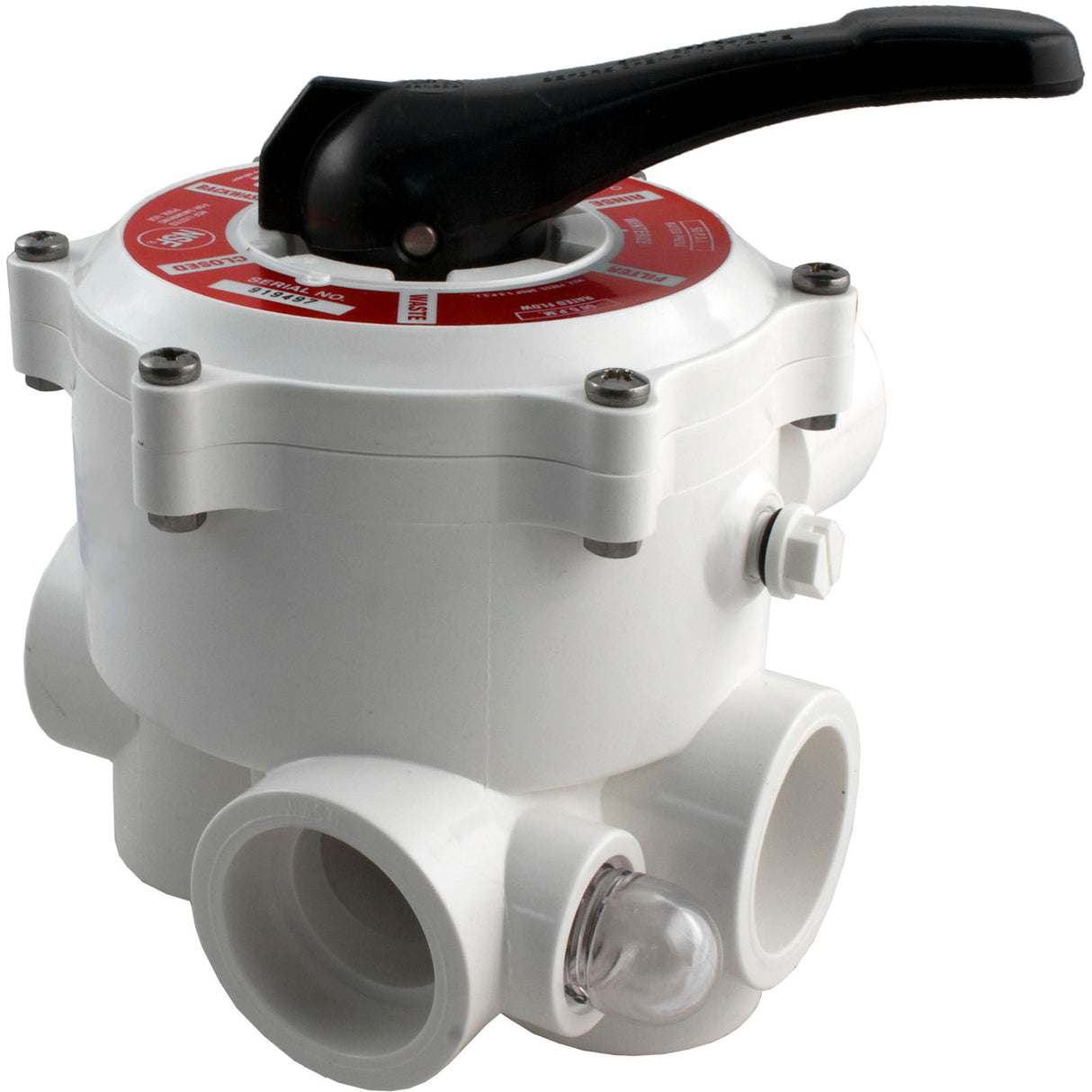 Multiport Valve, Praher SM-10-A0S, 1-1/2" Slip : SM-10-AOS - Praher Canada Ltd - SM-10-AOS - PartsForSpas.com
