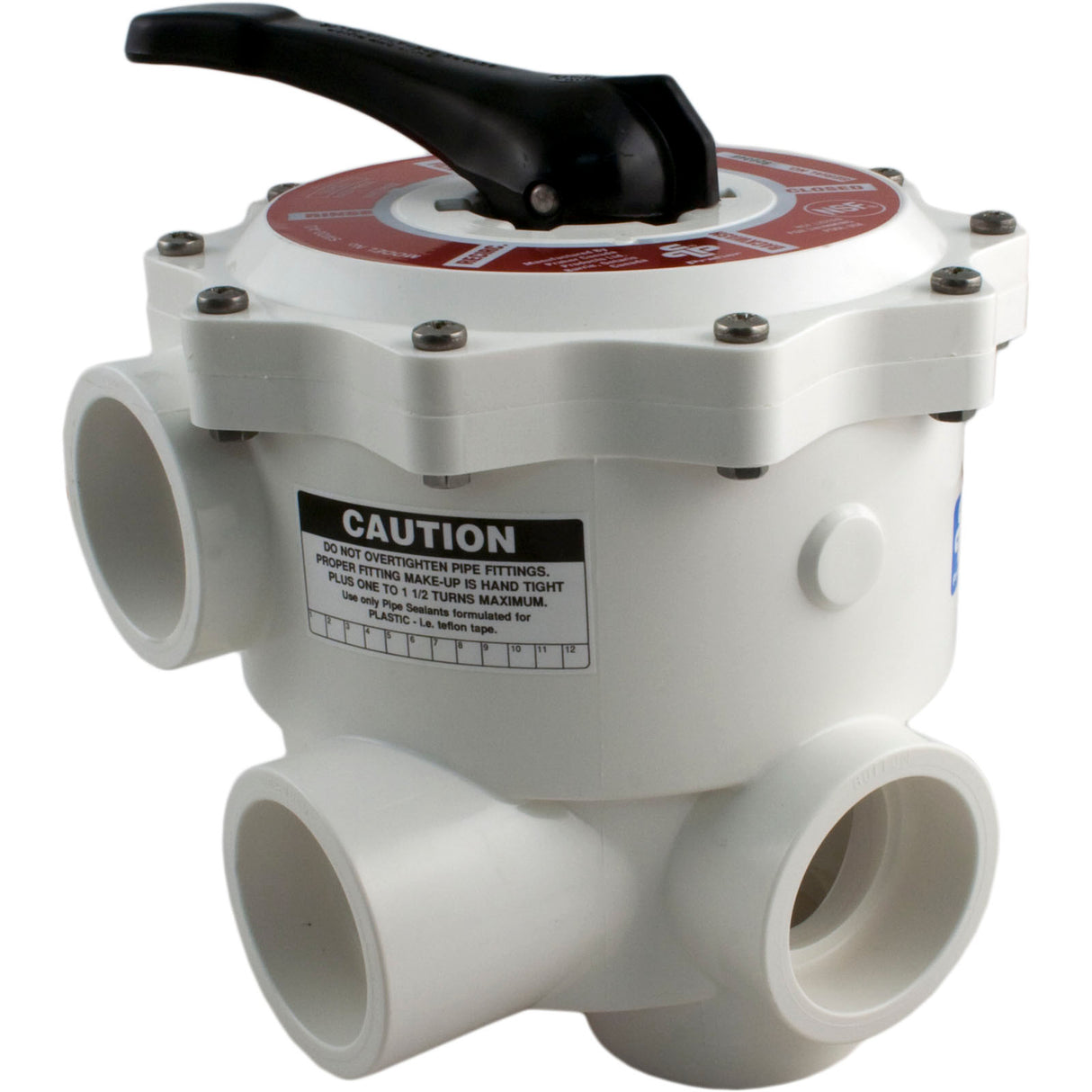 Multiport Valve, Praher SM-20-A0S, 2" Slip : SM-20-AOS - Praher Canada Ltd - SM-20-AOS - PartsForSpas.com