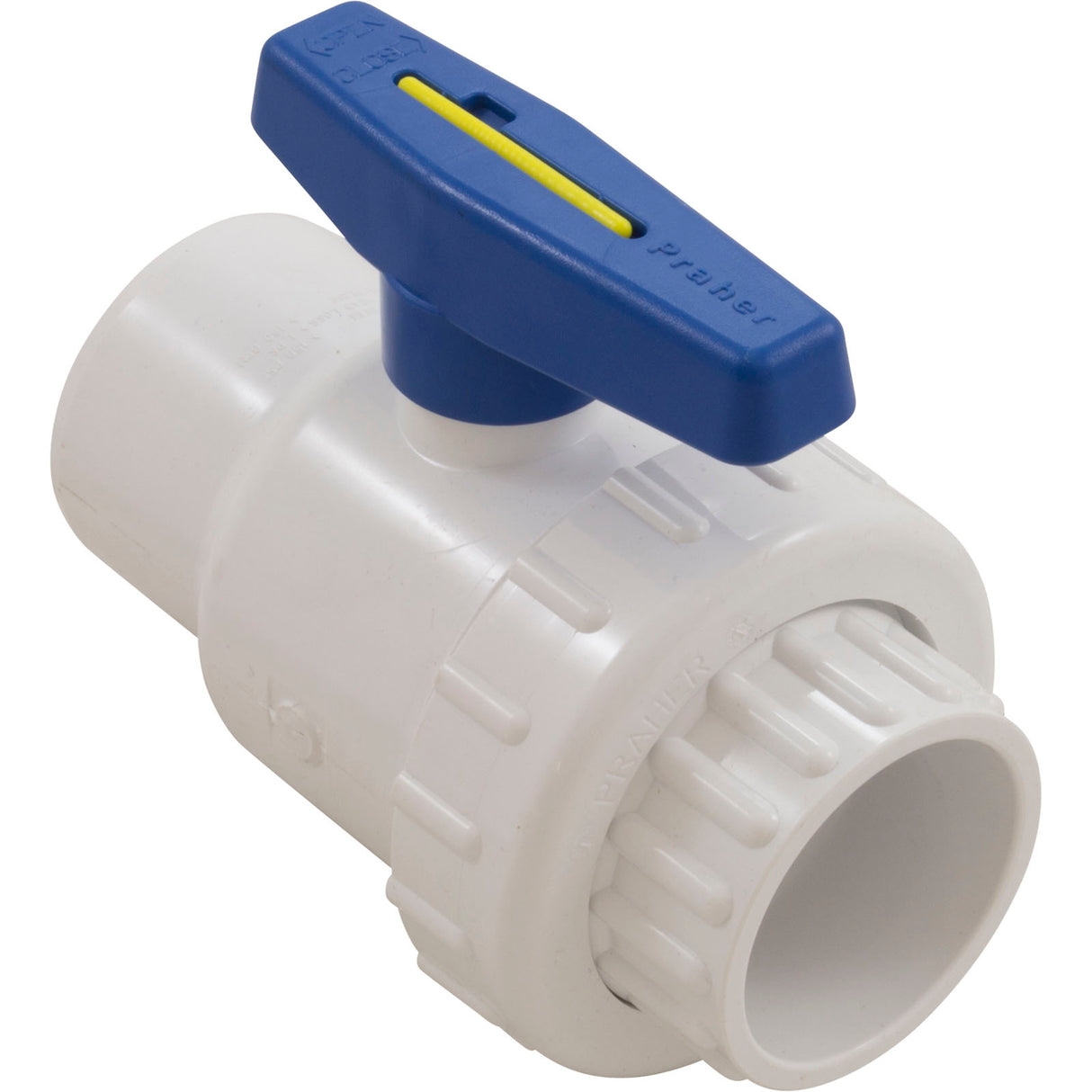 Ball Valve, Praher True Single Union, 2"s x 2"s : 200-010 - Praher - 885531000404 - PartsForSpas.com