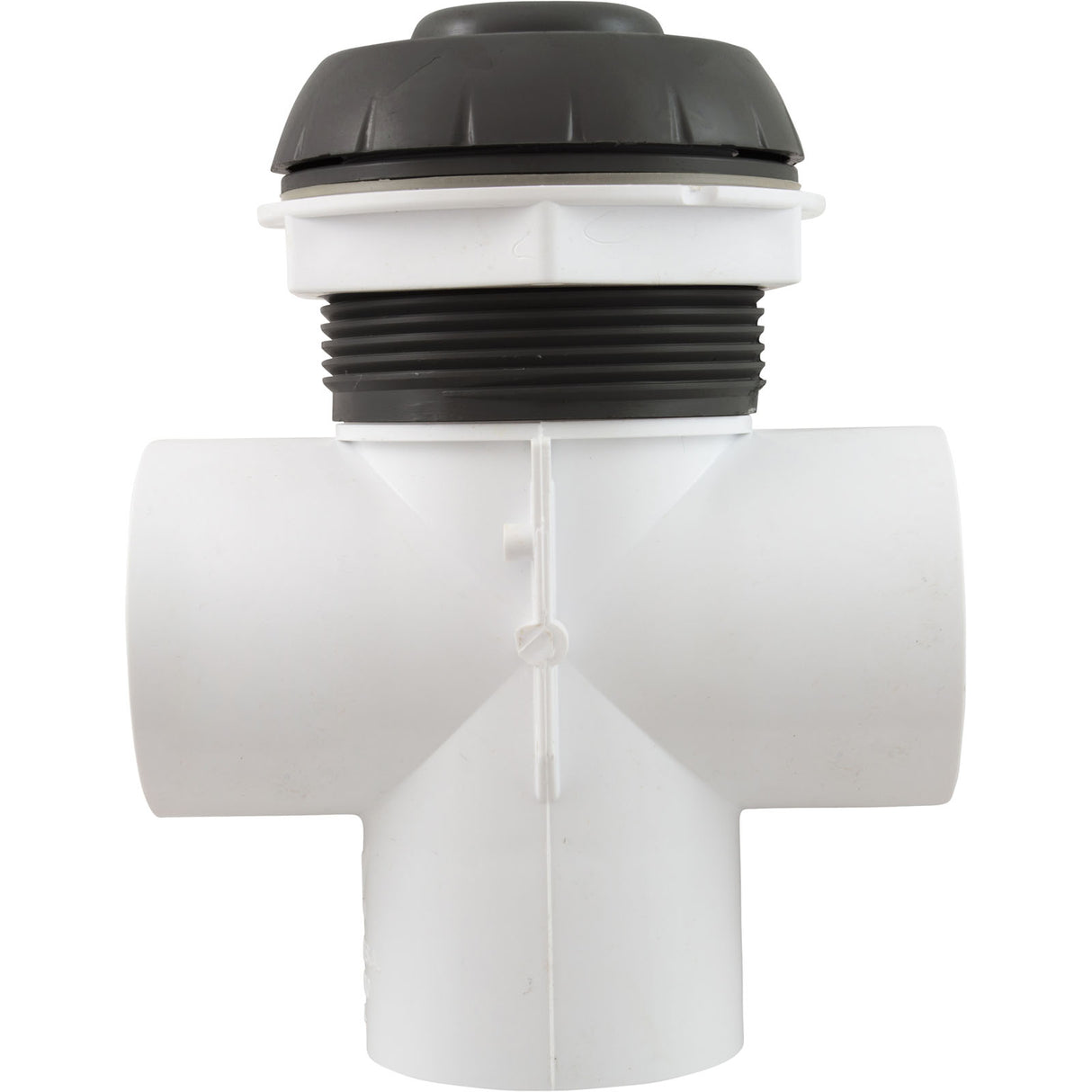 Diverter Valve, WW, 2", 2 Port, Top Mount, Notched, Black : 600-3061 - Waterway Plastics - 806105102058 - PartsForSpas.com