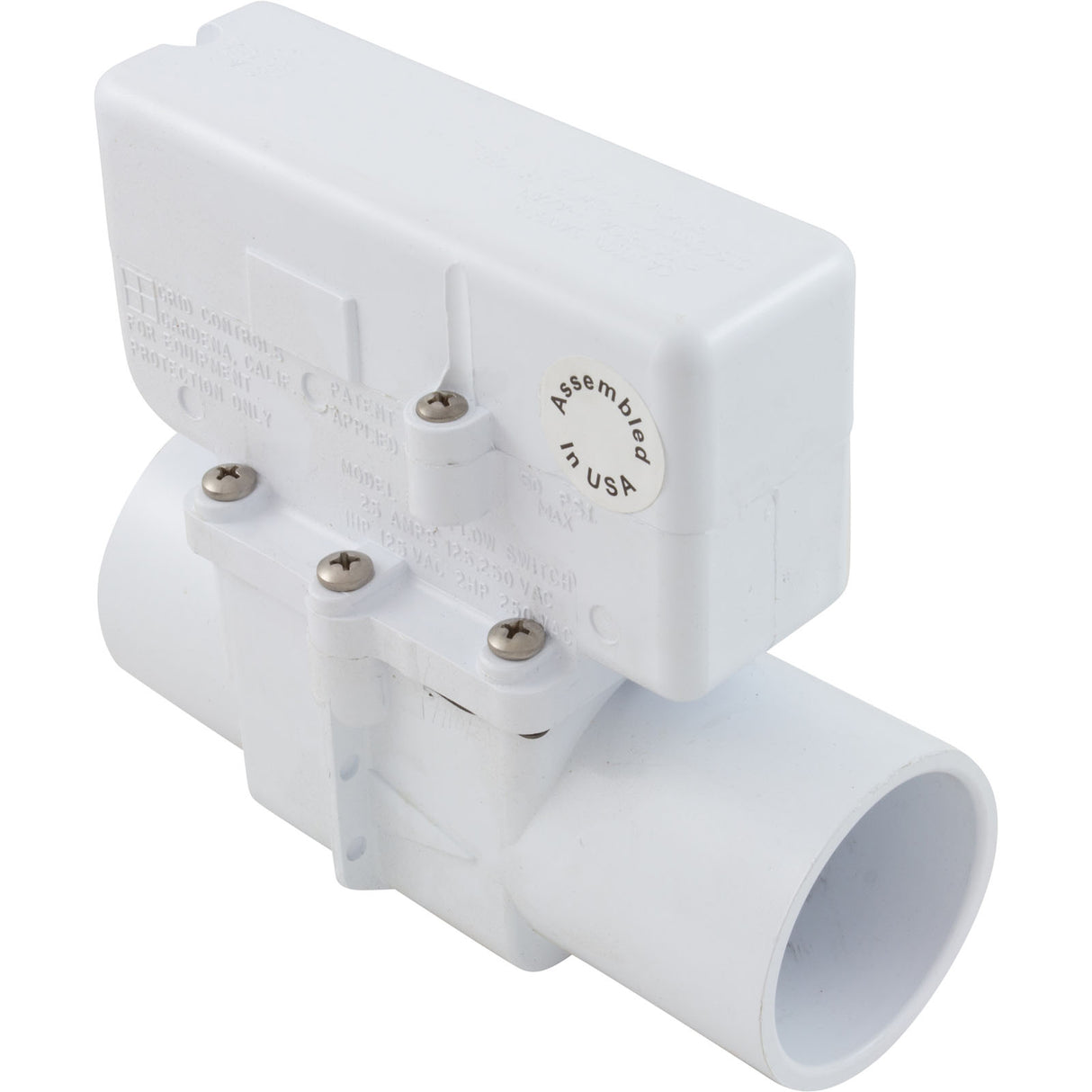 Flow Switch, Grid Controls M-225, 25A, 115v, 2" Spigot : 57-F1-2225-00W - Grid Controls - 57-F1-2225-00W - PartsForSpas.com