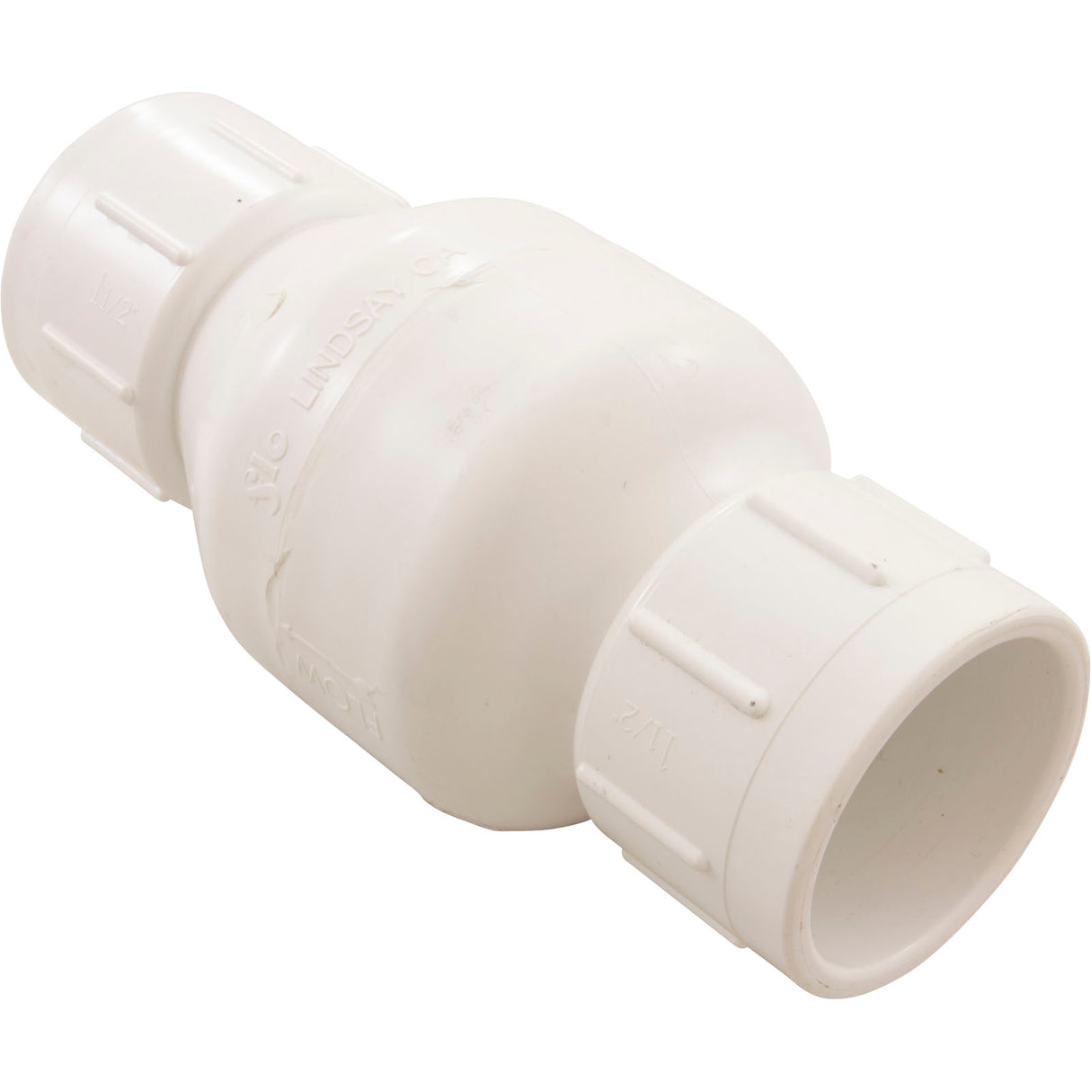 Check Valve, Flo Control 1011, 1-1/2"s, 1/2lb, Spring, Water : 1011-15 - Flo Control - 670686011159 - PartsForSpas.com