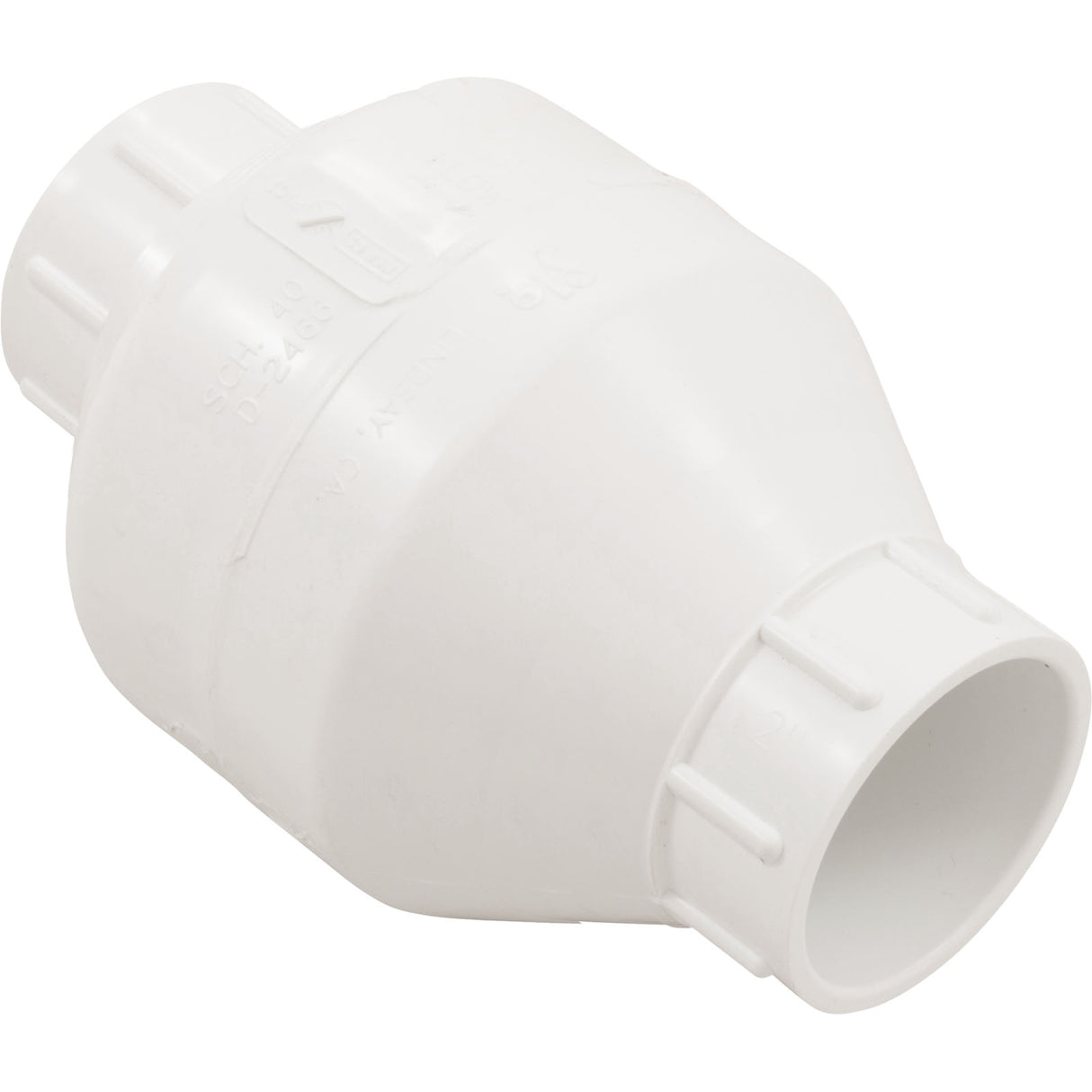 Check Valve, Flo Control 1500, 1"s, Swing, Water : 1520-10 - Flo Control - 670686520101 - PartsForSpas.com