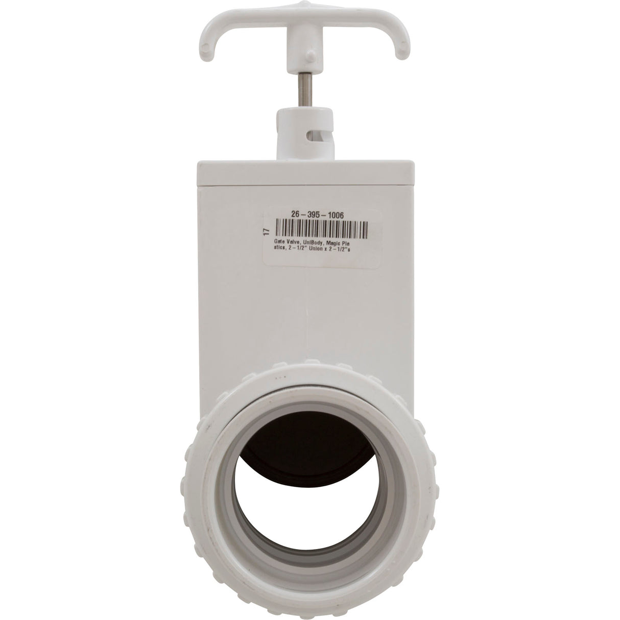 Gate Valve, UniBody, Magic Plastics, 2-1/2" Union x 2-1/2"s : 0516-25 - Magic Plastics - 0516-25 - PartsForSpas.com