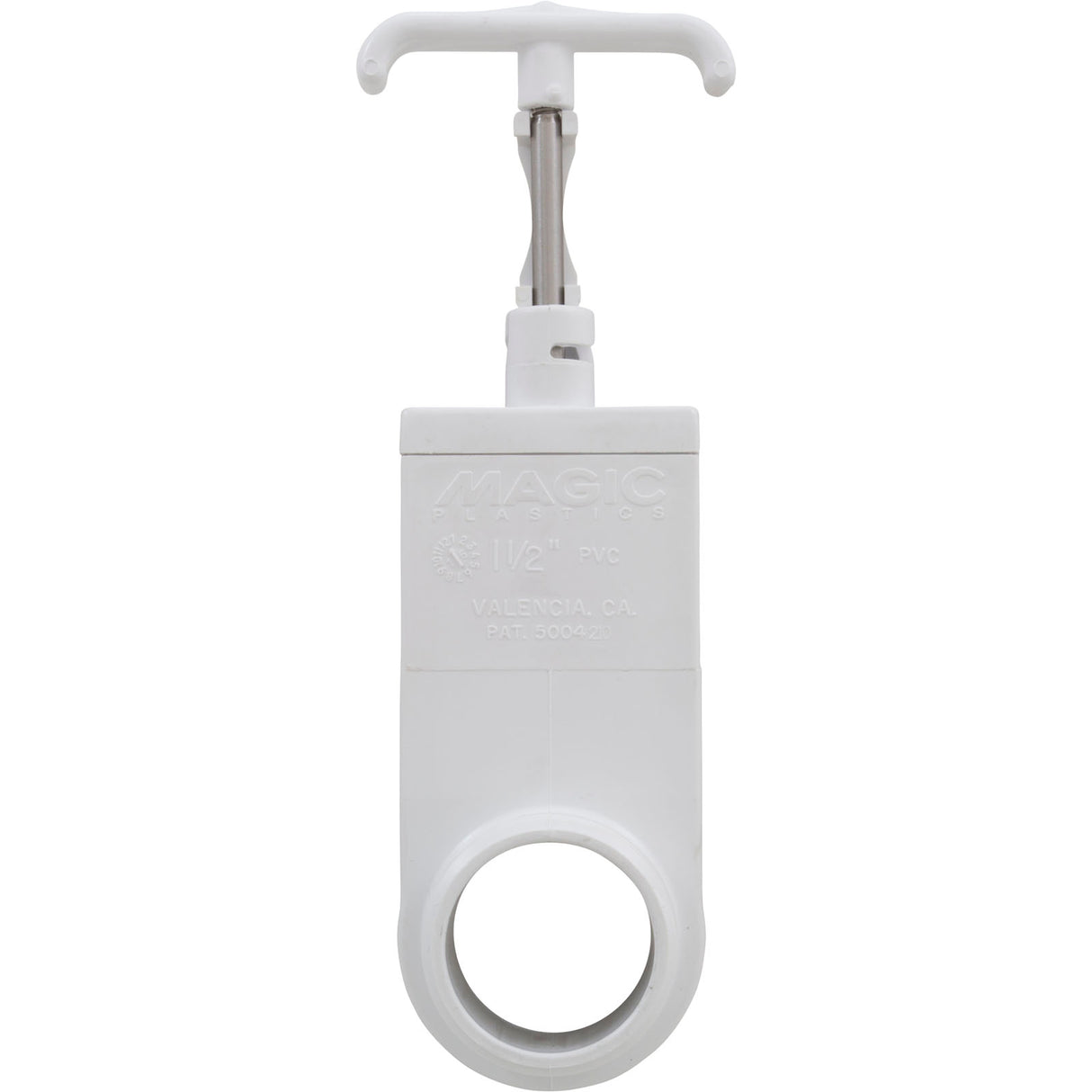 Gate Valve, Magic Unibody, 1-1/2"mpt x 1-1/2"fpt : 0434-15 - Magic Plastics - 0434-15 - PartsForSpas.com