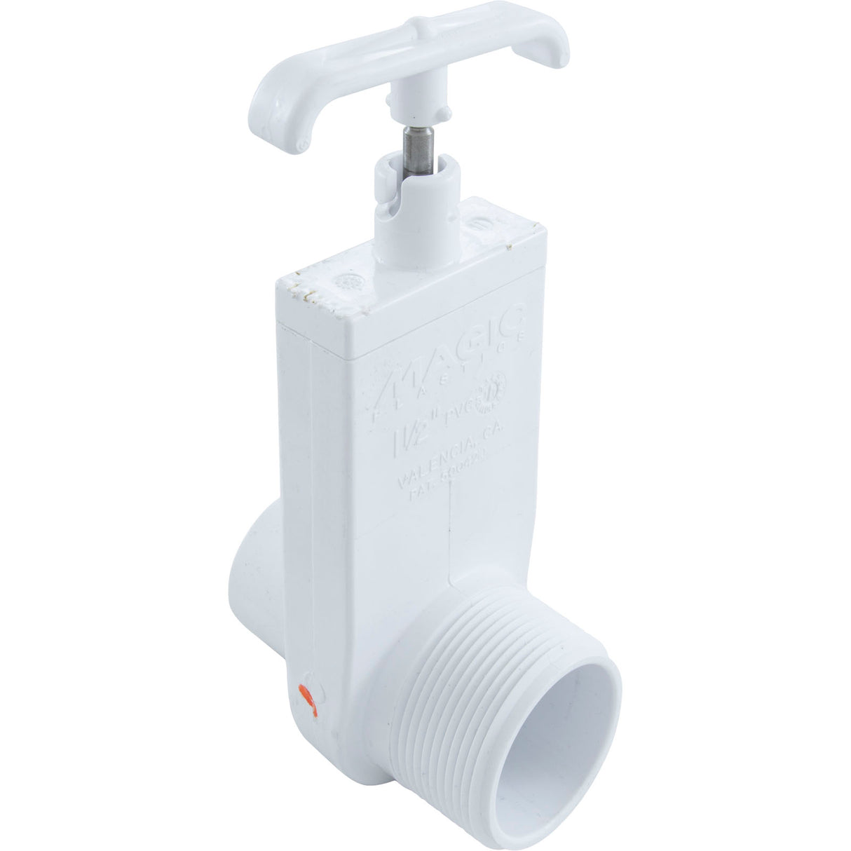 Gate Valve, Magic Plastics, 1-1/2"mpt x Pool Hose : 0423-15 - Magic Plastics - 0423-15 - PartsForSpas.com