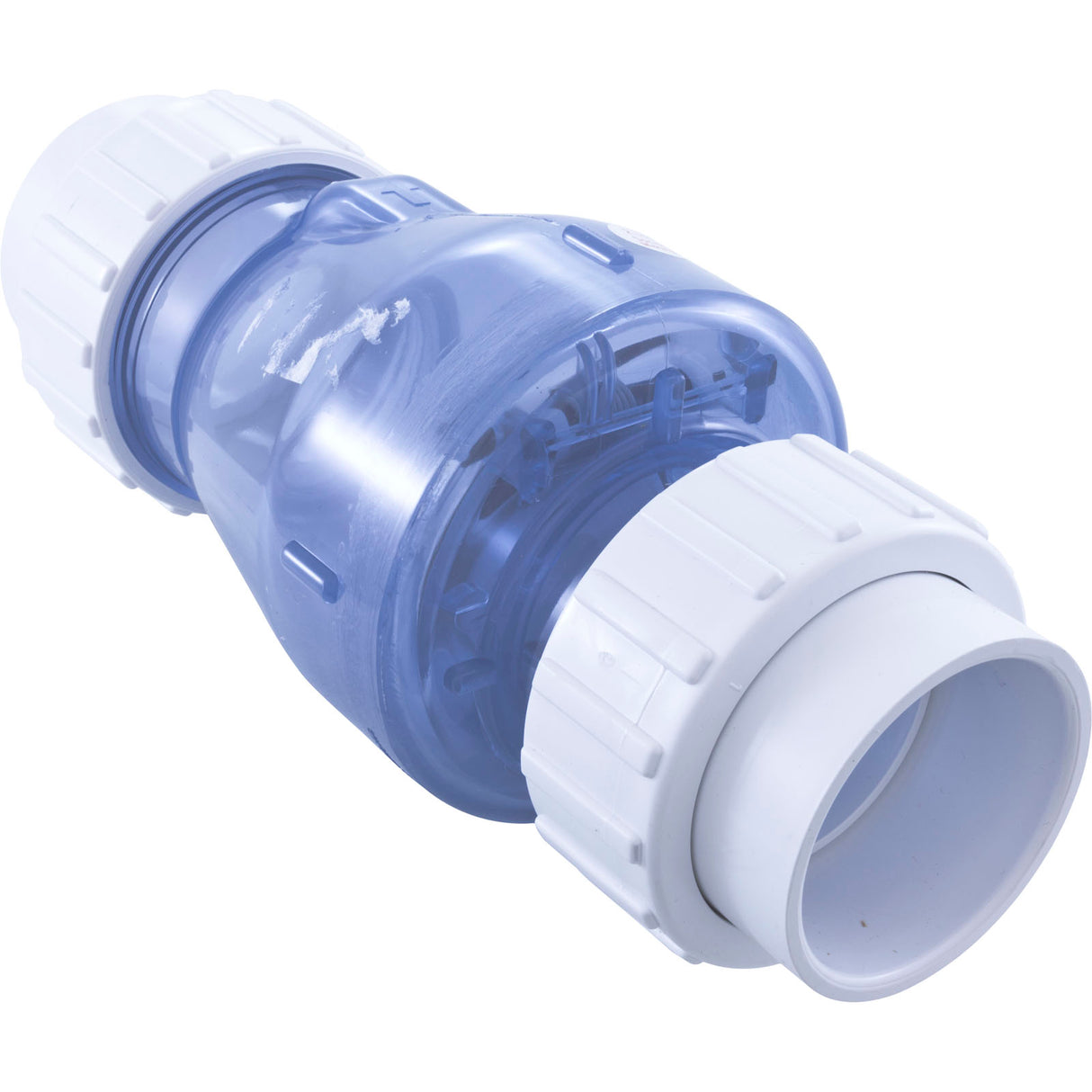Check Valve, Magic Plastics Smart Check, 2"Union, 2lb. Clear : 0823-20MC - Magic Plastics - 0823-20MC - PartsForSpas.com