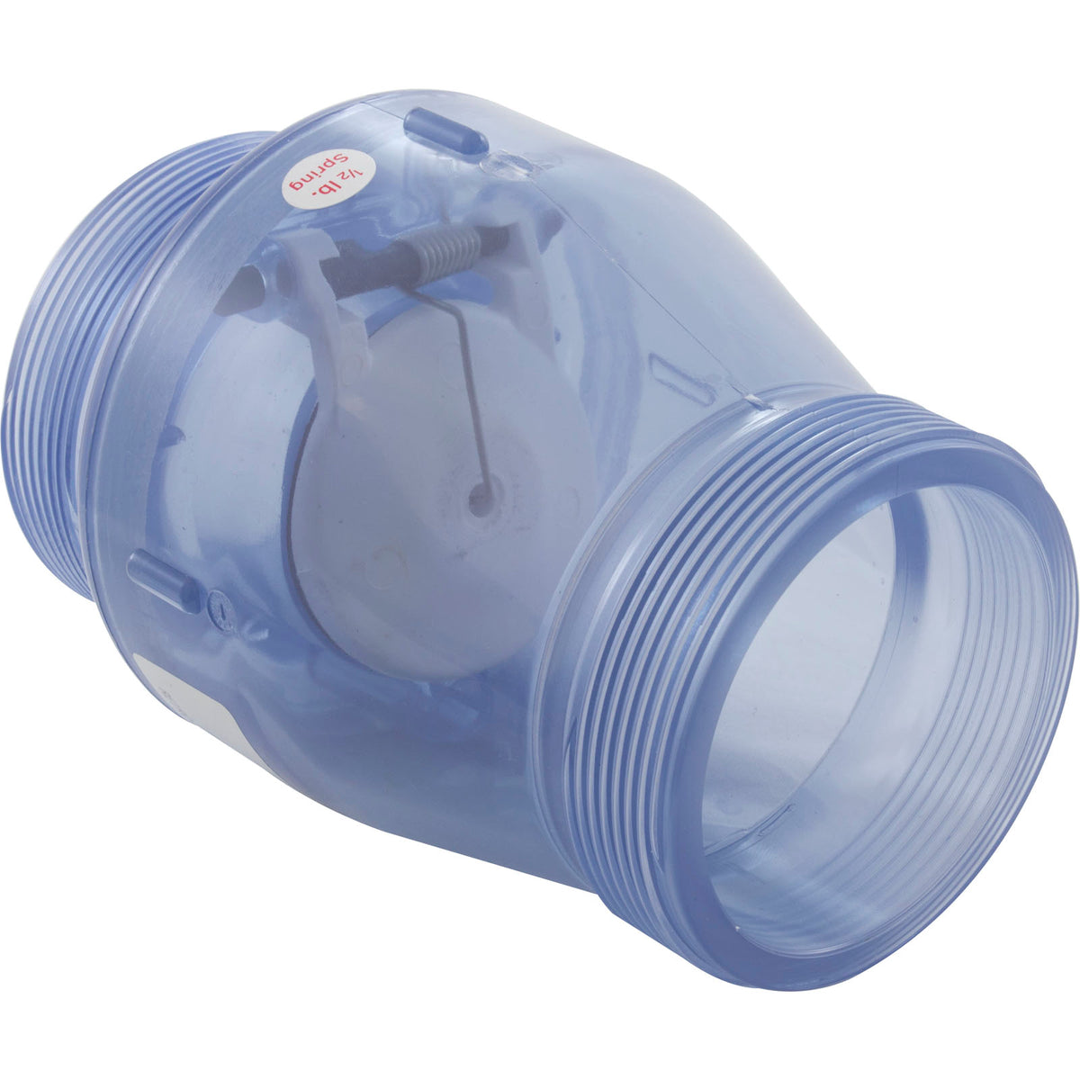 Check Valve, Magic, 2" ACME Fine Thd, 1/2lb, Clear : 0823-20RTC