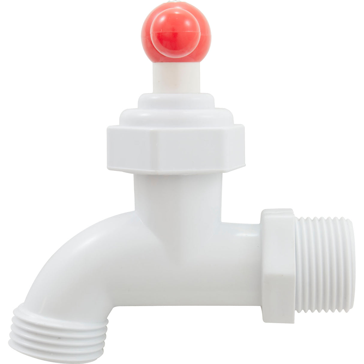 Hose Bib, 3/4" Male Pipe Thread, Plastic : 0203-07 - Magic Plastics - 11651587482 - PartsForSpas.com