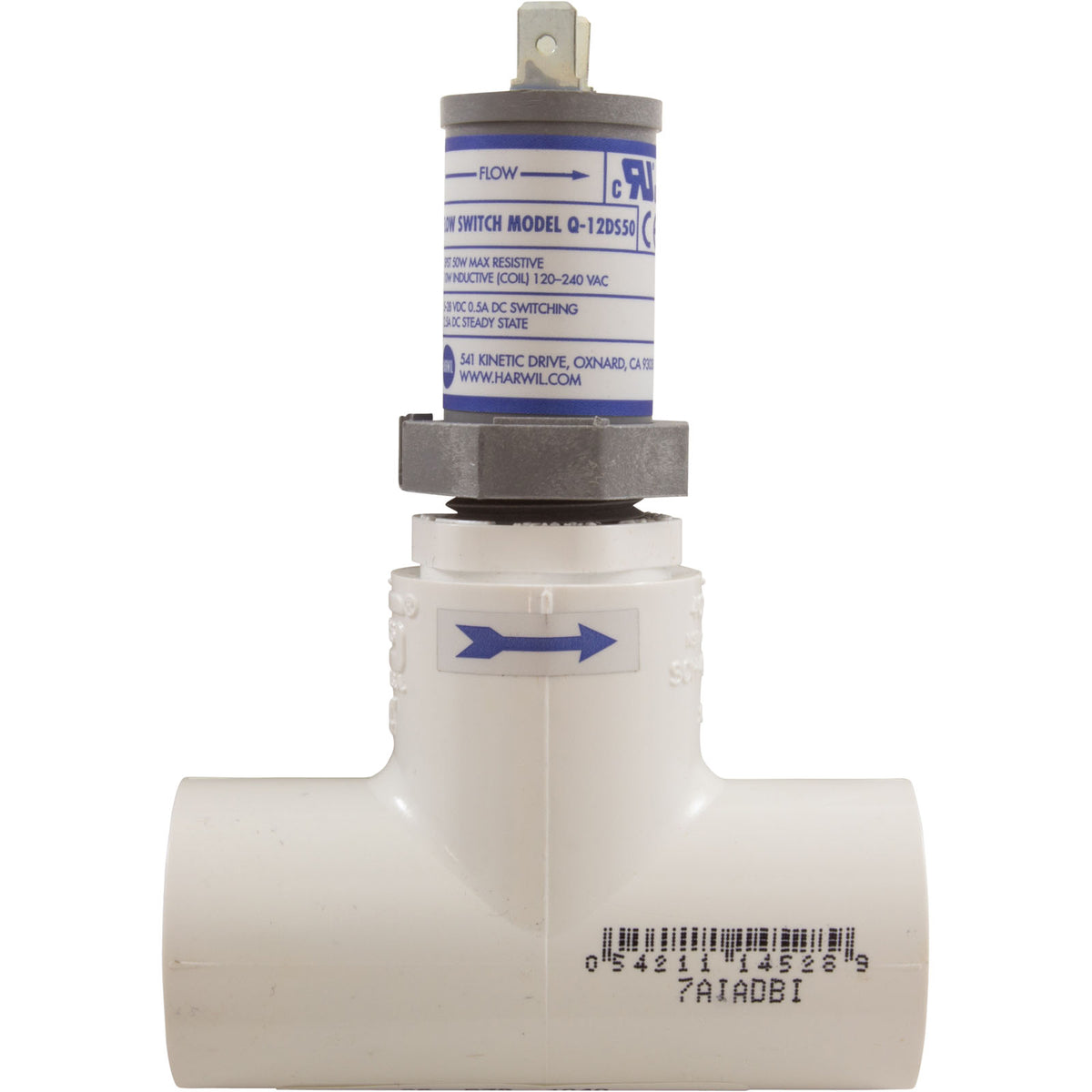 Flow Switch, Harwil Q12DS50 Jacuzzi Whirlpool Bath : Q-12DS50JACUZZINOTEE - Harwil - 054211145289 - PartsForSpas.com