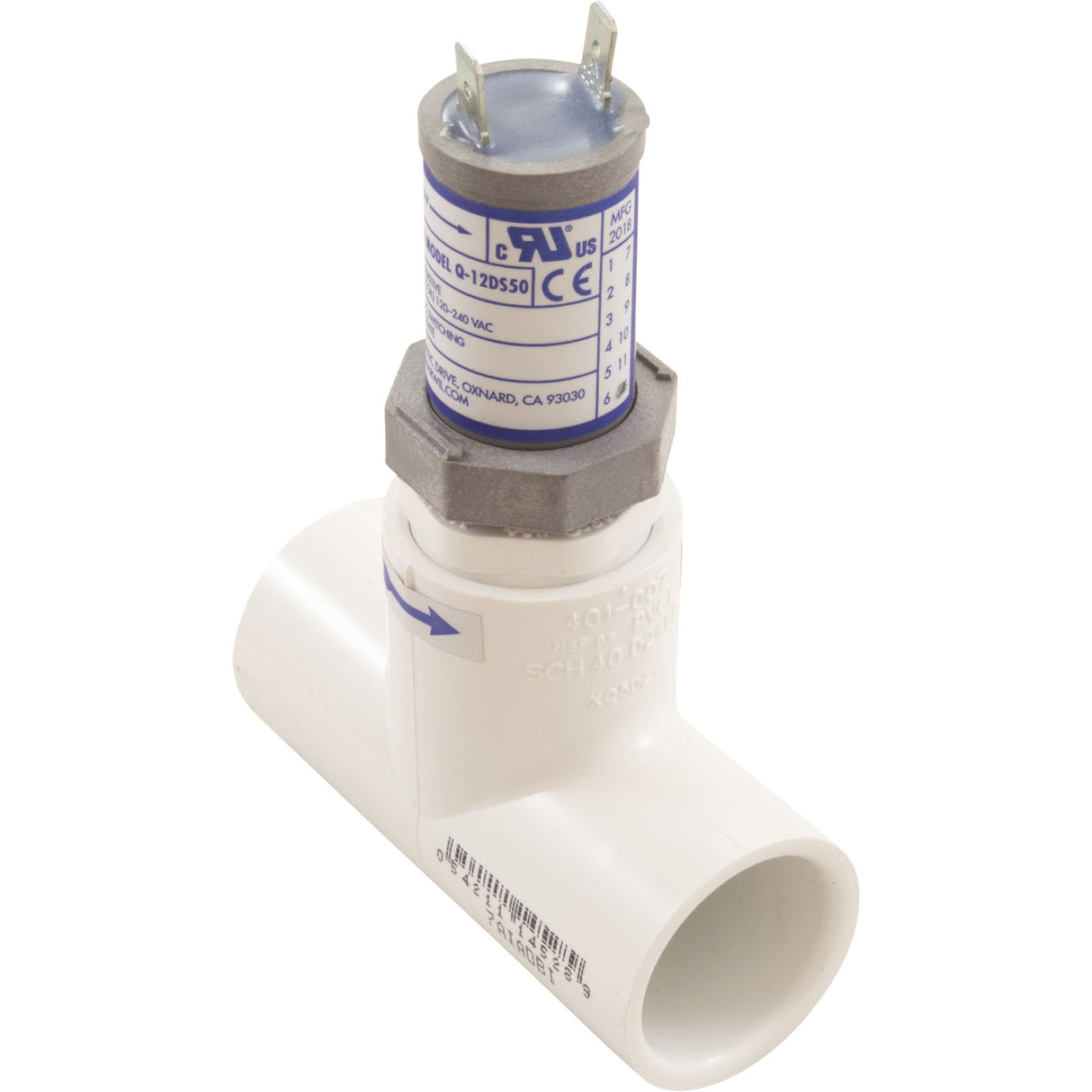 Flow Switch, Harwil Q12DS50 Jacuzzi Whirlpool Bath : Q-12DS50JACUZZINOTEE - Harwil - 054211145289 - PartsForSpas.com