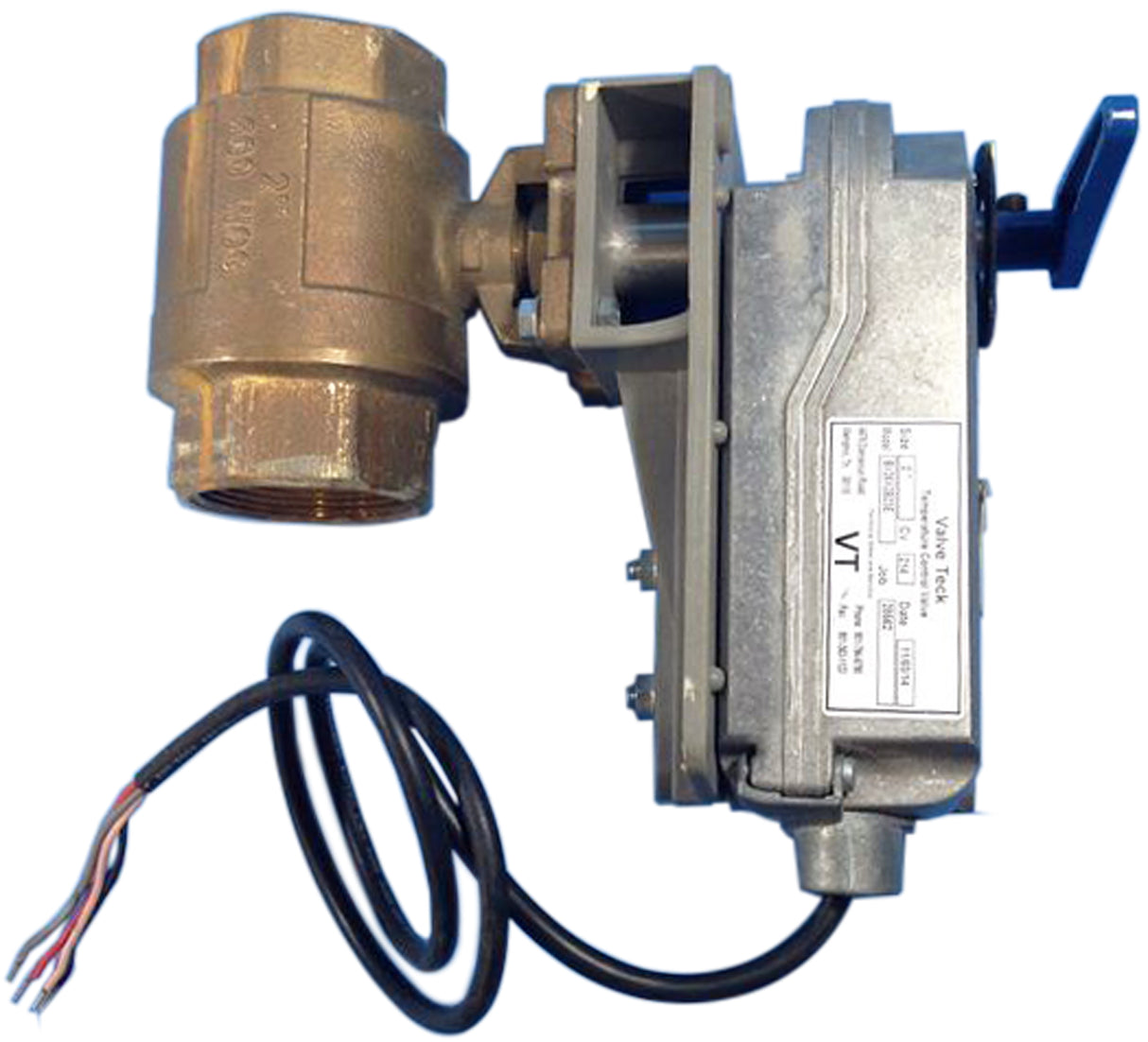 Electra Actuator, Valve Teck, 24VAC, On/Off, Nema 2 Enclosed : XT-132-F1 - Valve Teck - XT-132-F1 - PartsForSpas.com