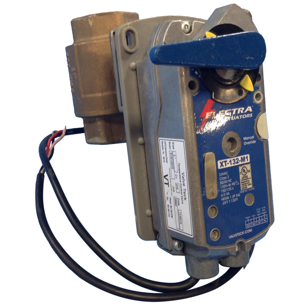 Electra Actuator, Valve Teck, 24VAC, On/Off, Nema 2 Enclosed : XT-132-F1 - Valve Teck - XT-132-F1 - PartsForSpas.com